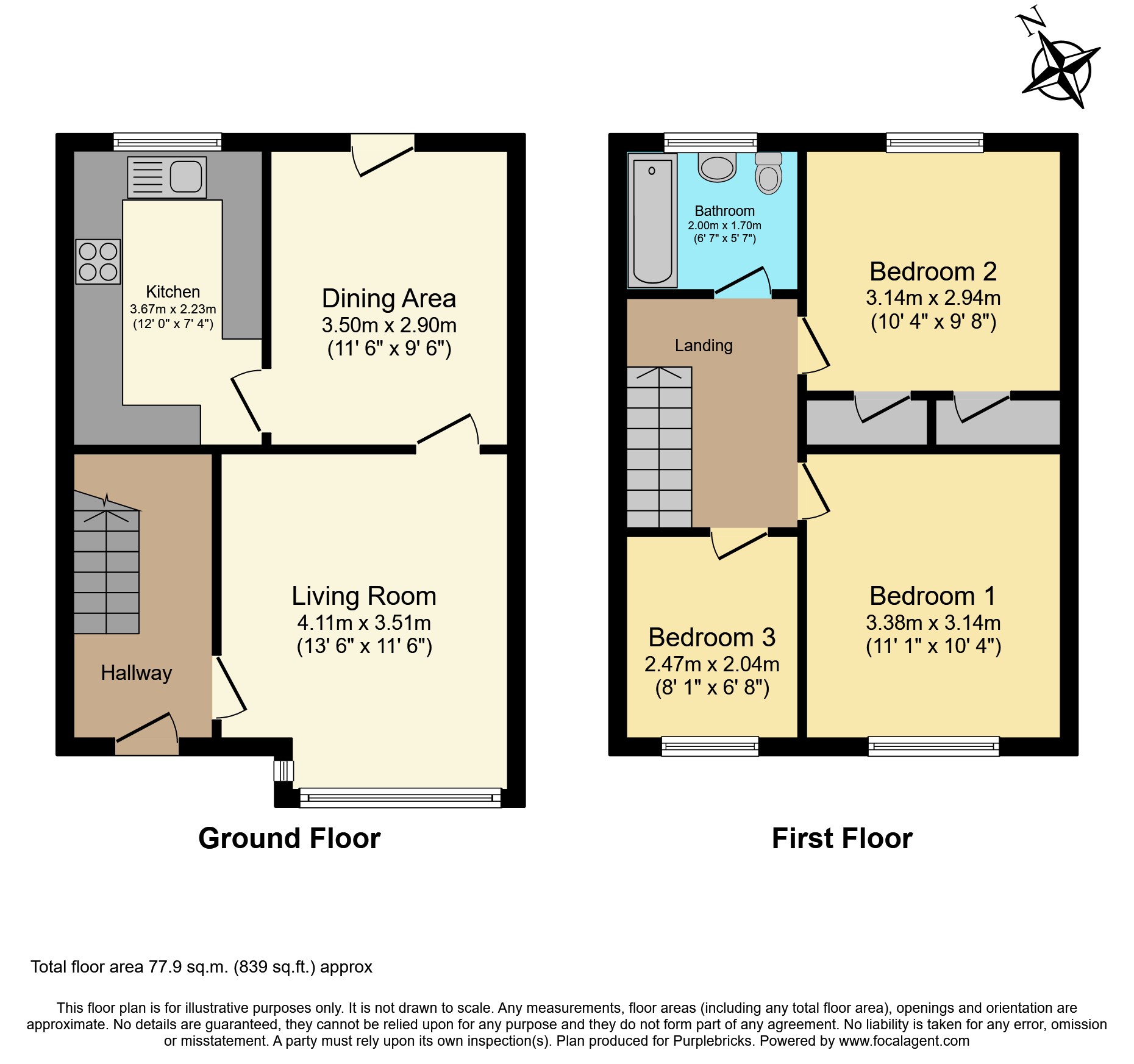 Ashdene Close, Oldham OL1, 3 bedroom semidetached house for sale