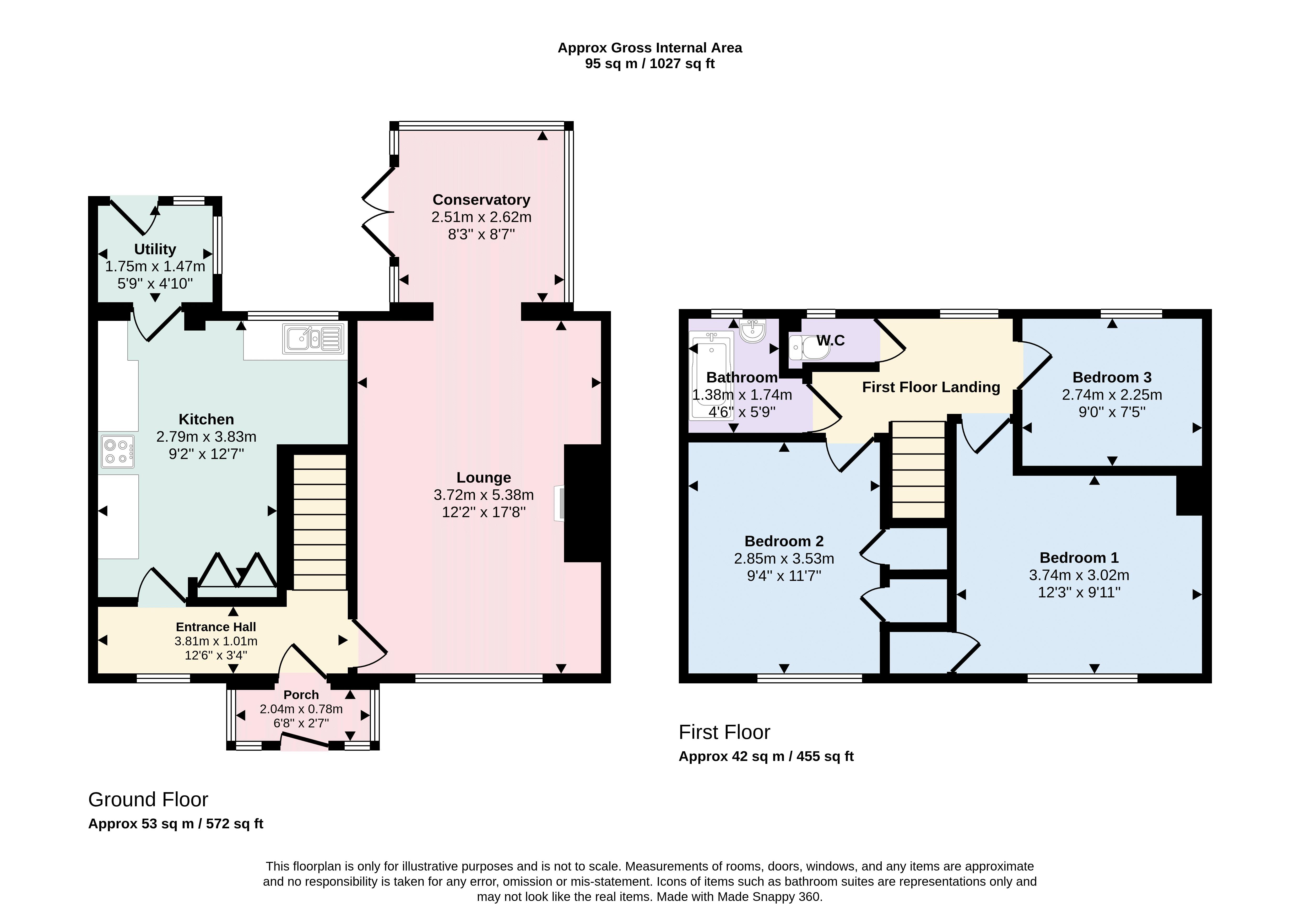 12, Almond Grove, Trowbridge floorplan