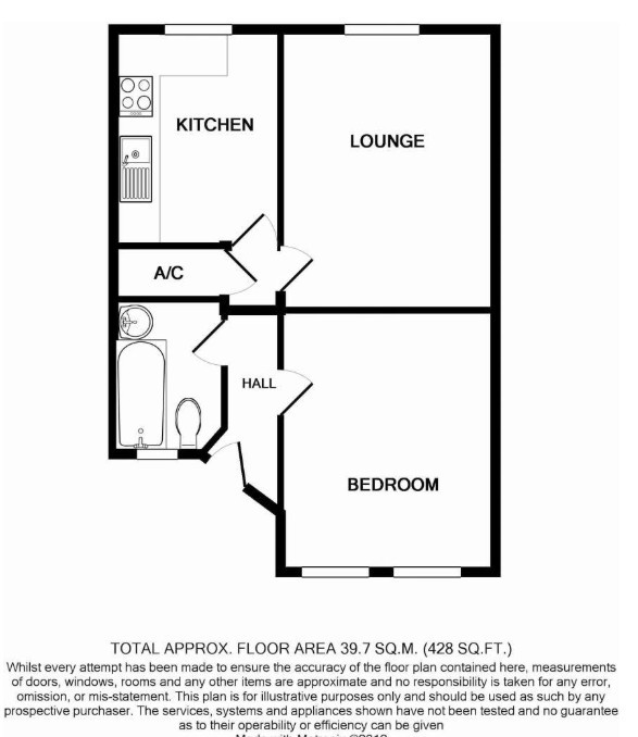 Flat 8 Melbourne Court,, Melbourne Court, Tilbury floorplan