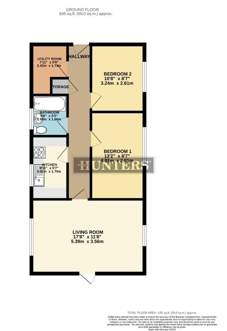 3, Selby Court, Scunthorpe floorplan