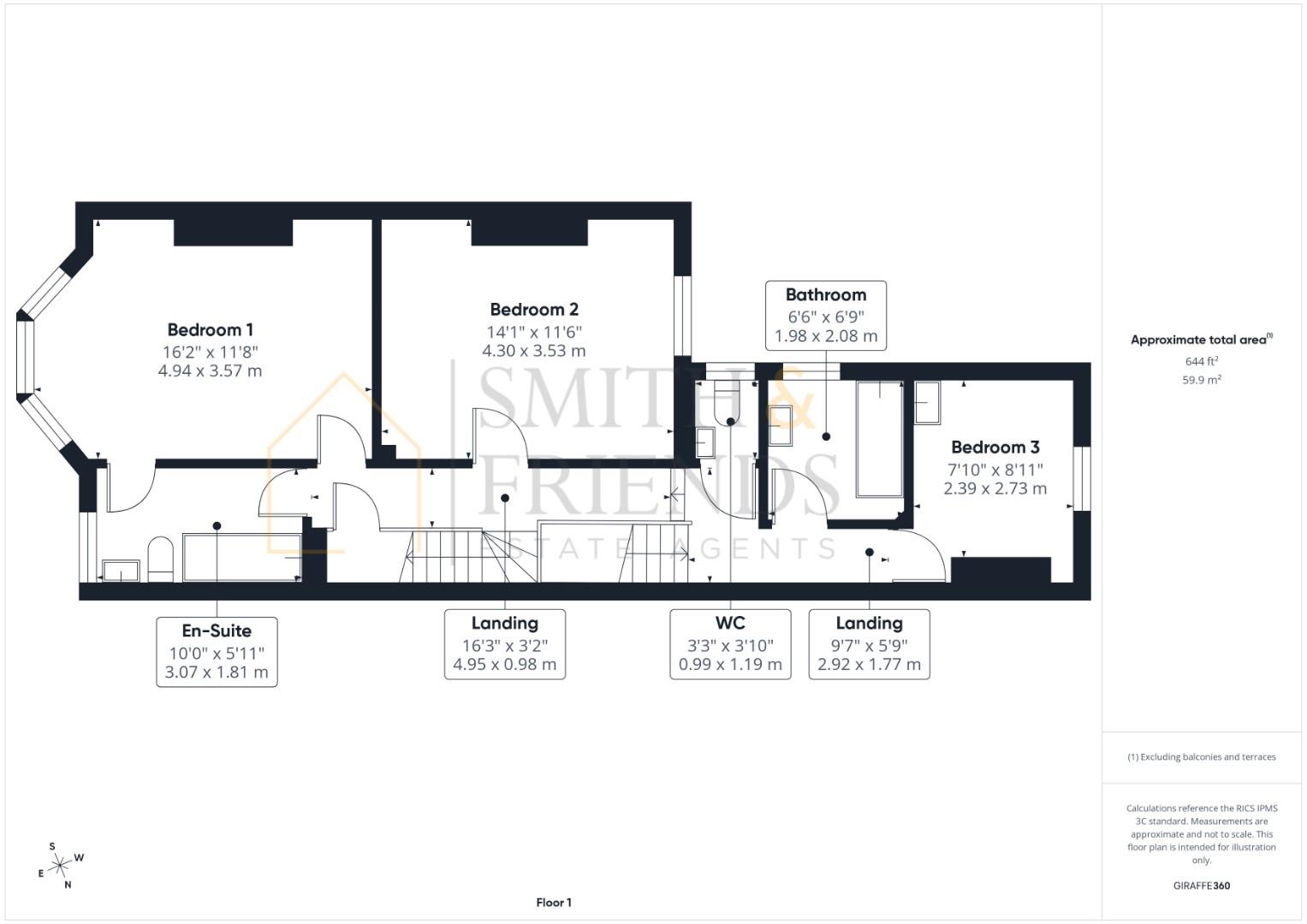 36, North Lodge Terrace, Darlington floorplan