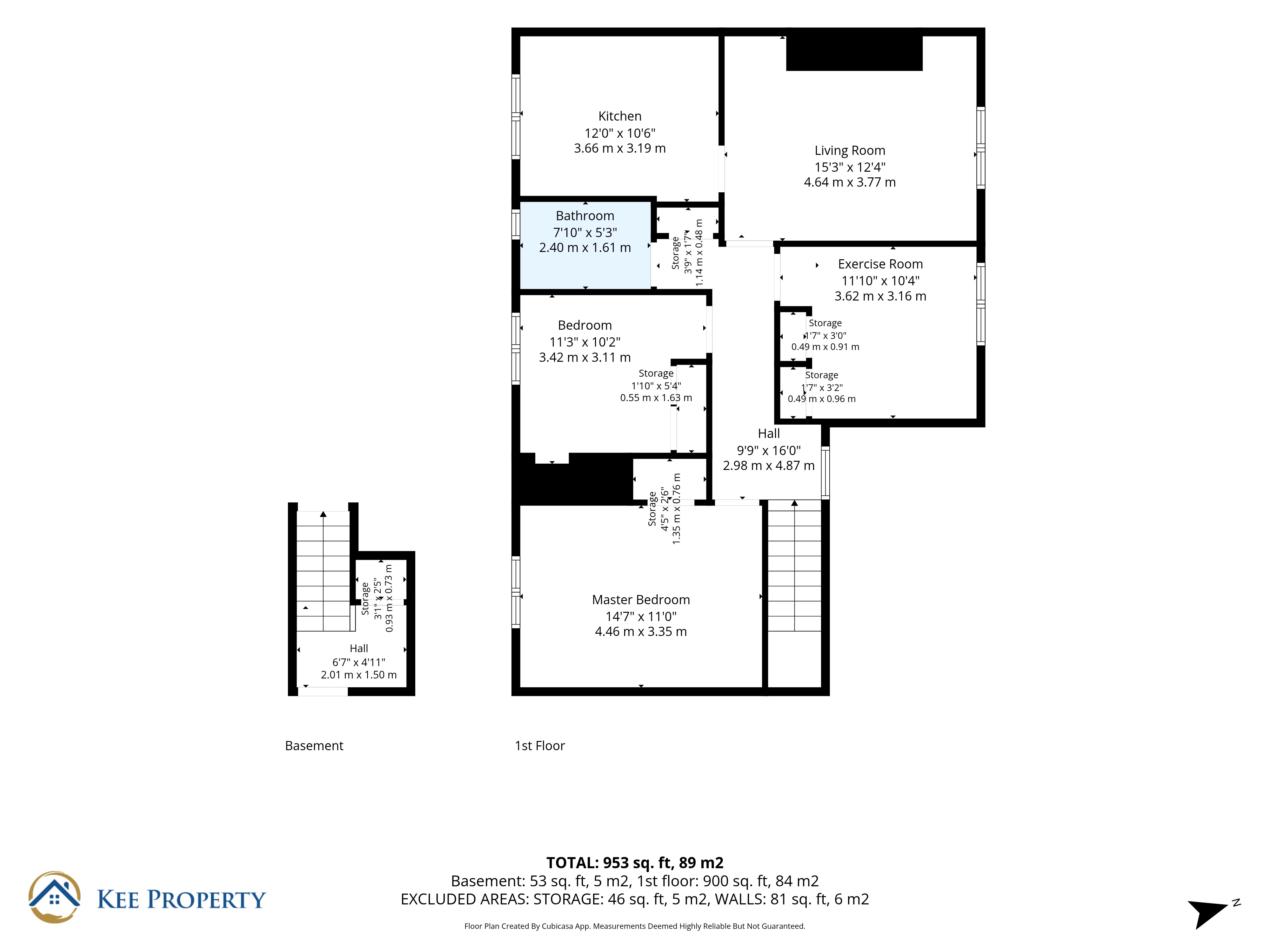 55, Towerside Crescent, Glasgow floorplan