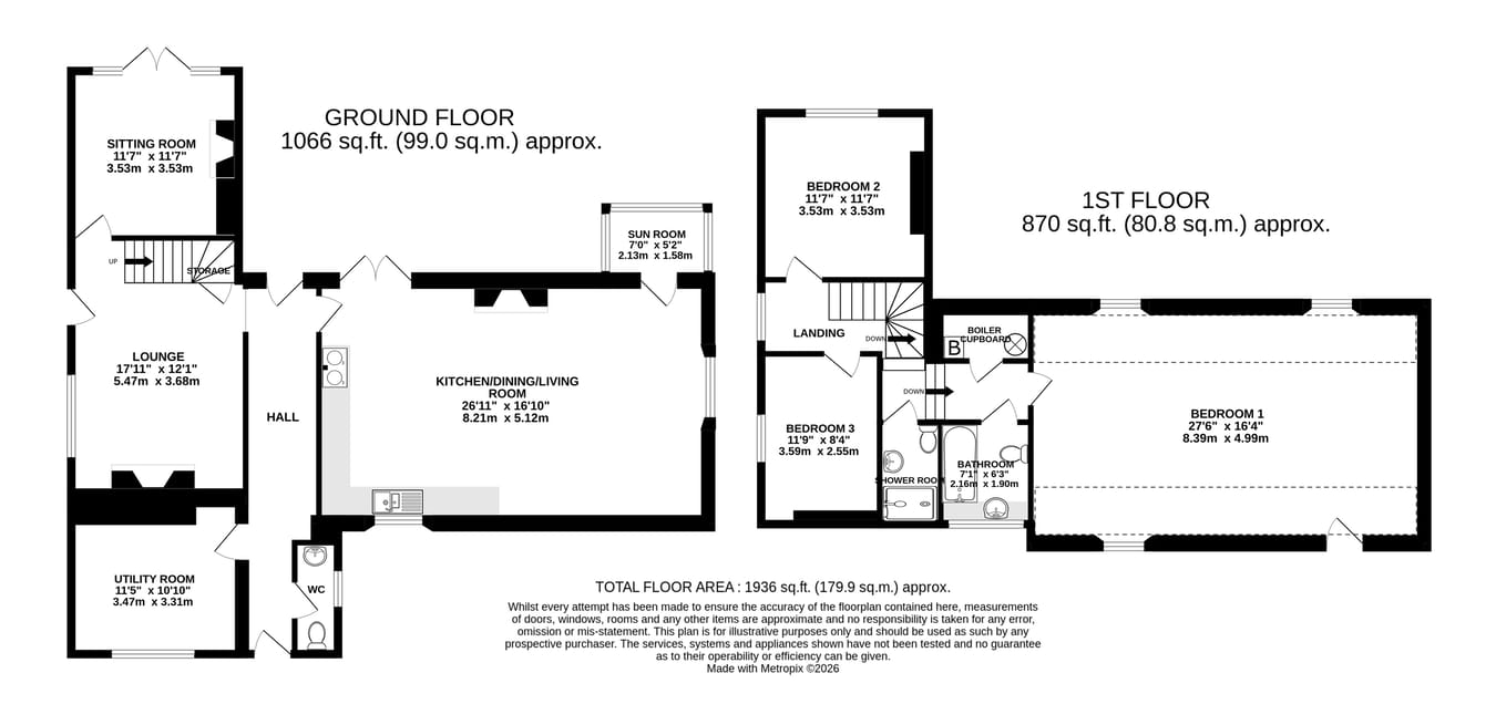 School House, Abergavenny floorplan