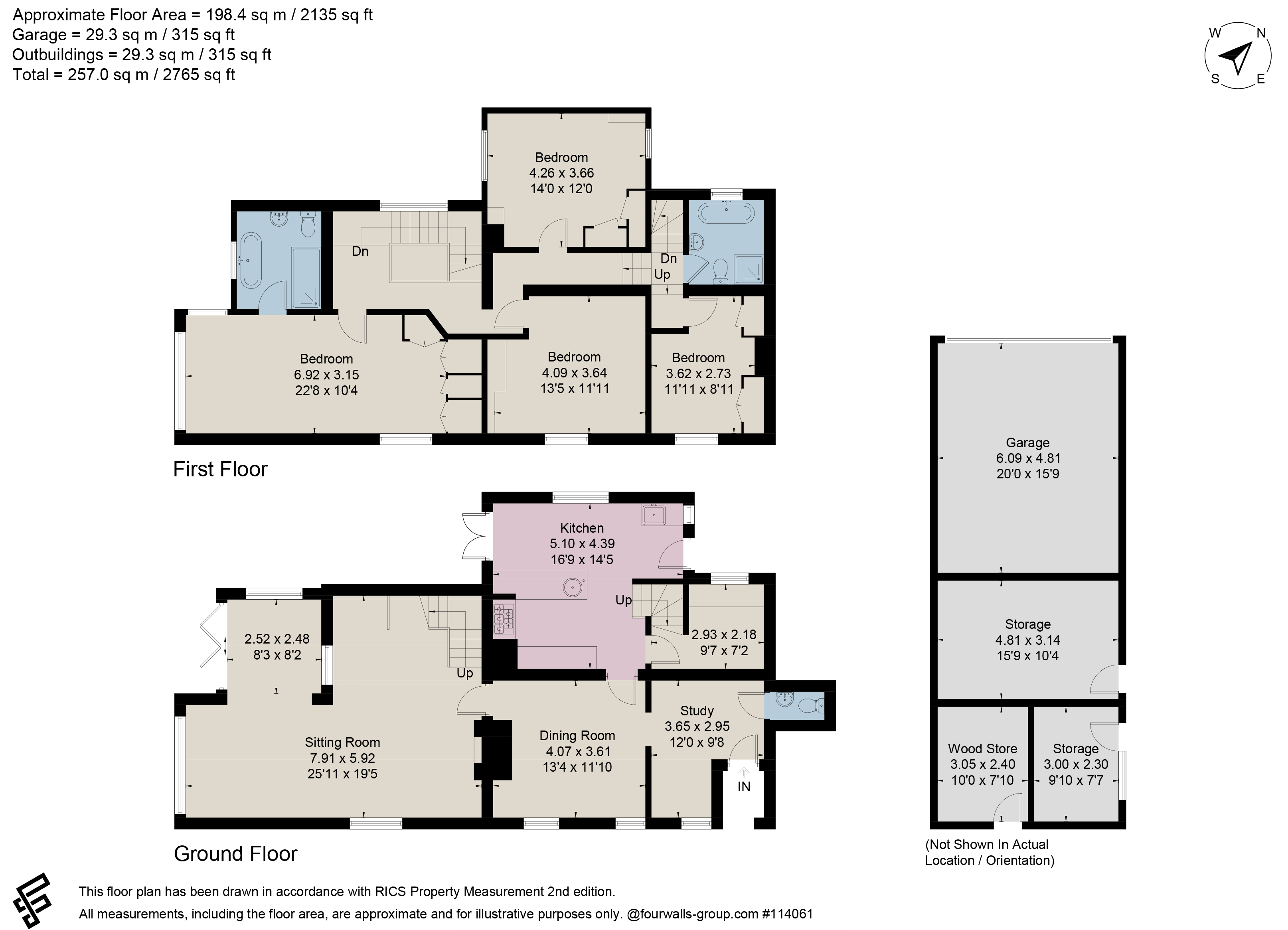 Vine Cottage,, Bank, Hampshire floorplan
