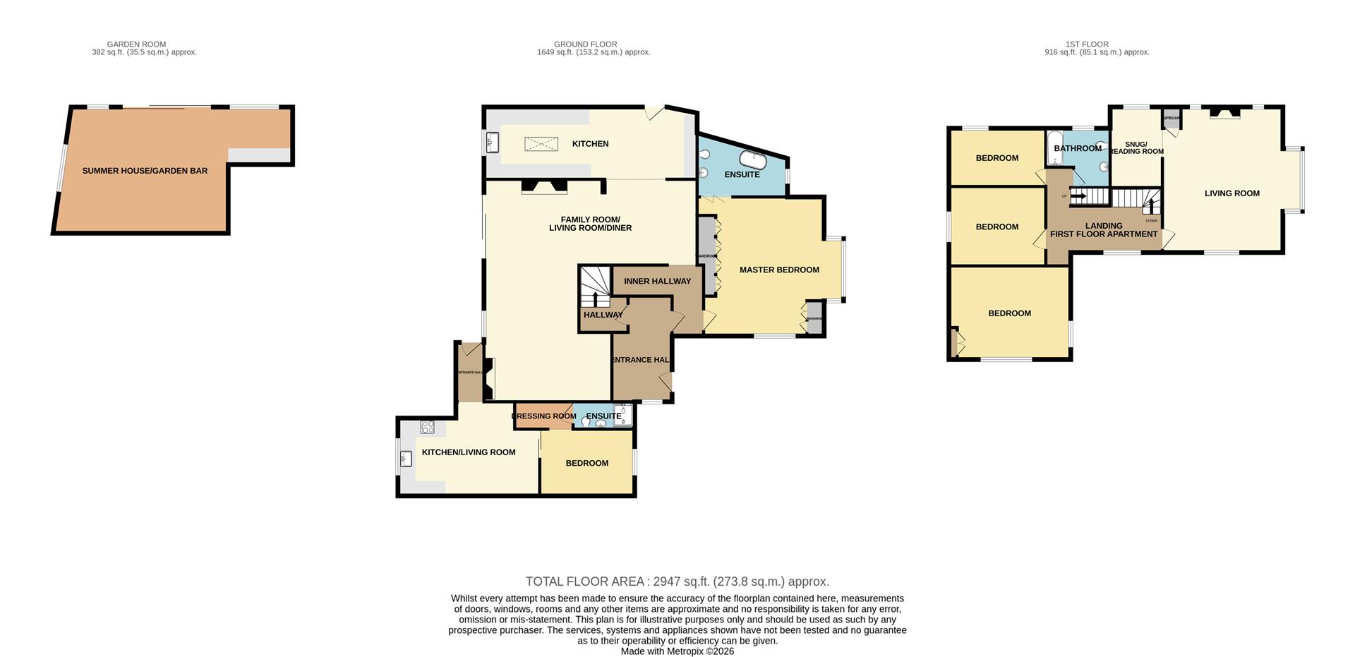 19, Liskey Hill, Perranporth floorplan