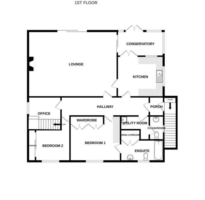 Lot 1, The Lookout, Edward Road, Great Yarmouth floorplan