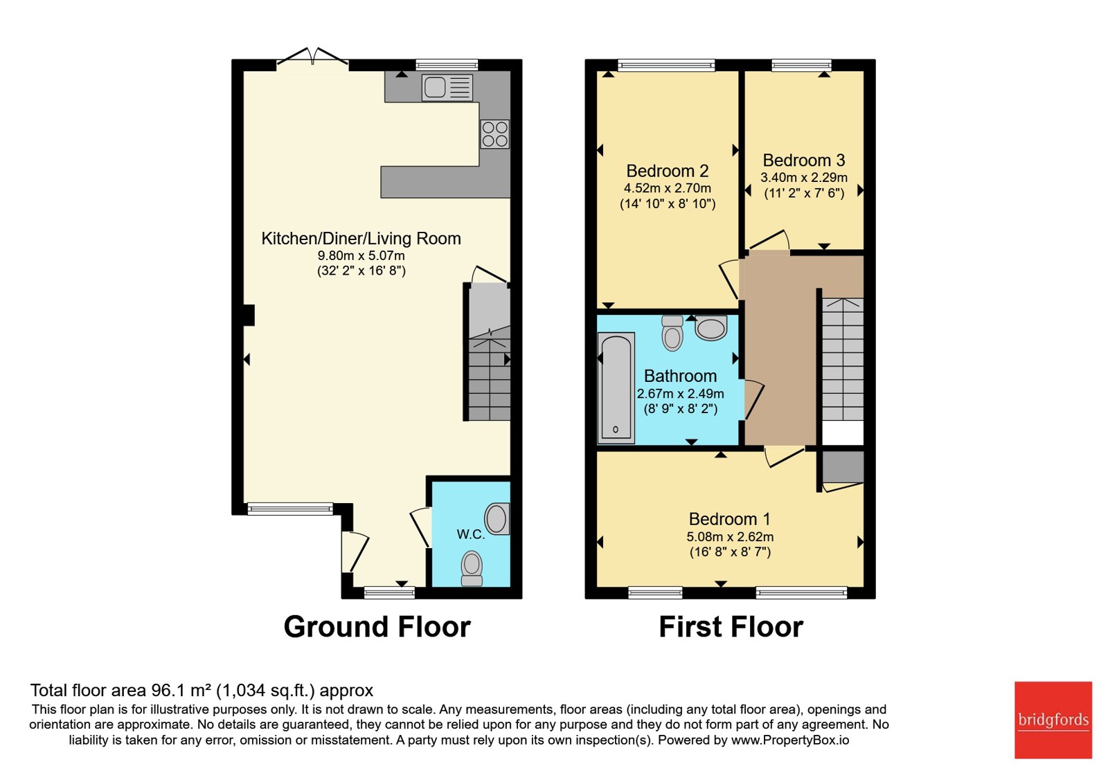 2, Sellars Street, Lancashire floorplan