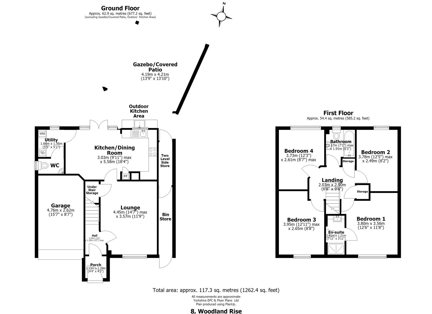 Woodland Rise, Sheffield floorplan