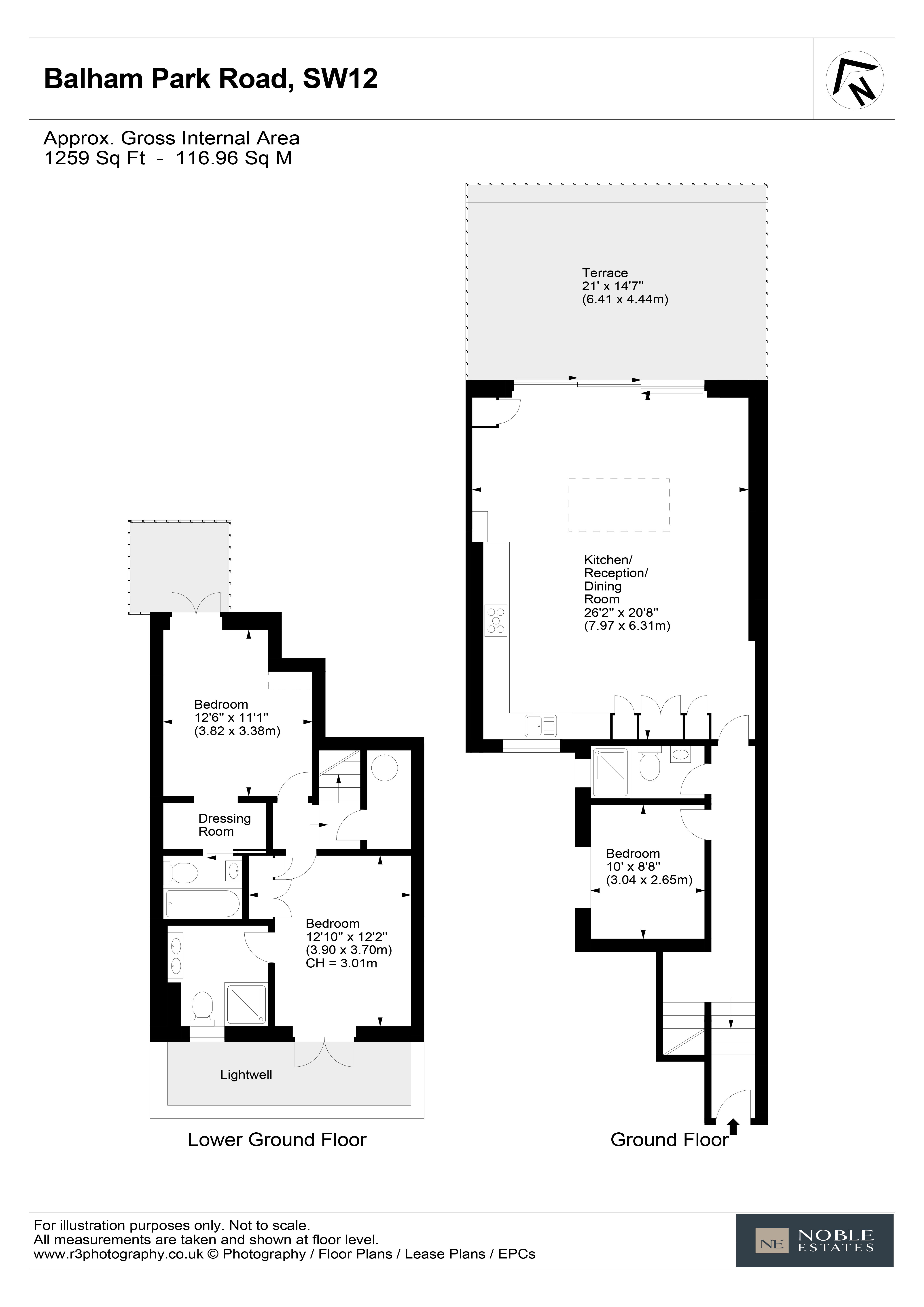 Balham Park Road, London floorplan