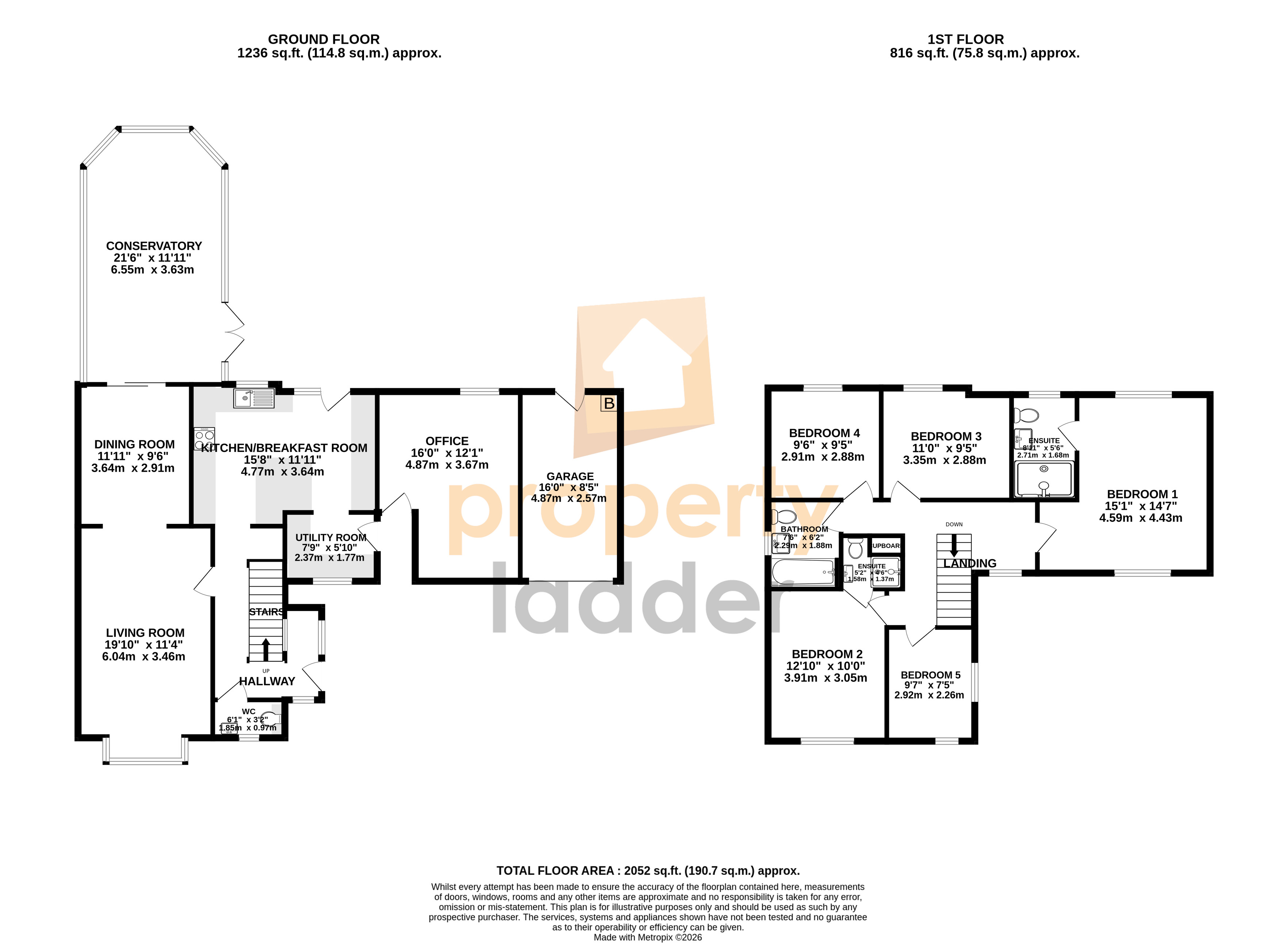 27, Wensum Valley Close, Norwich floorplan