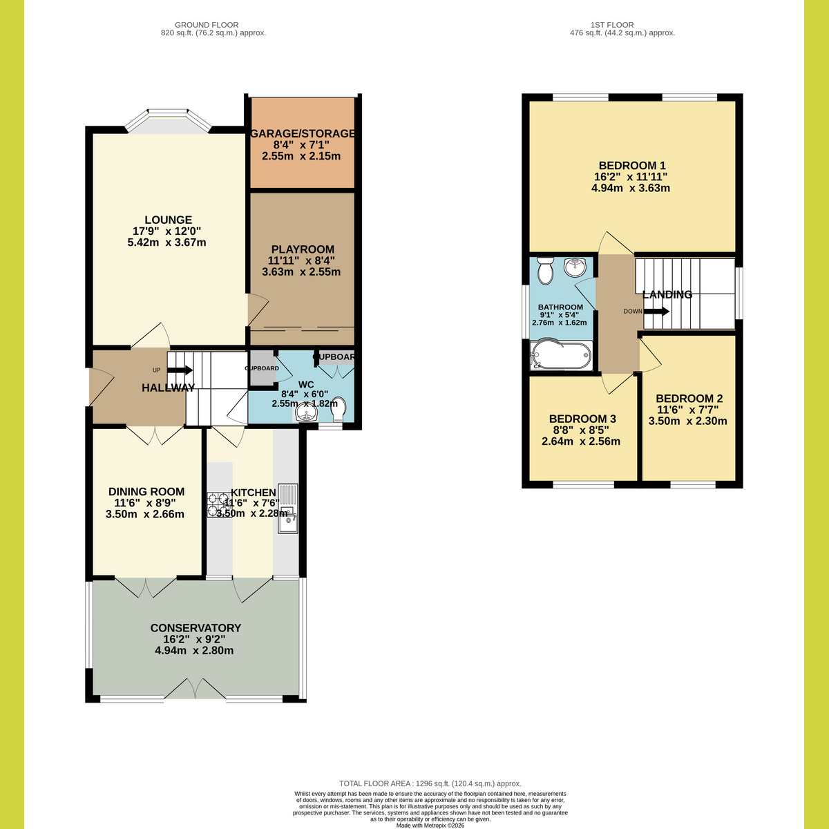 35, Hilltop Avenue, Hullbridge floorplan