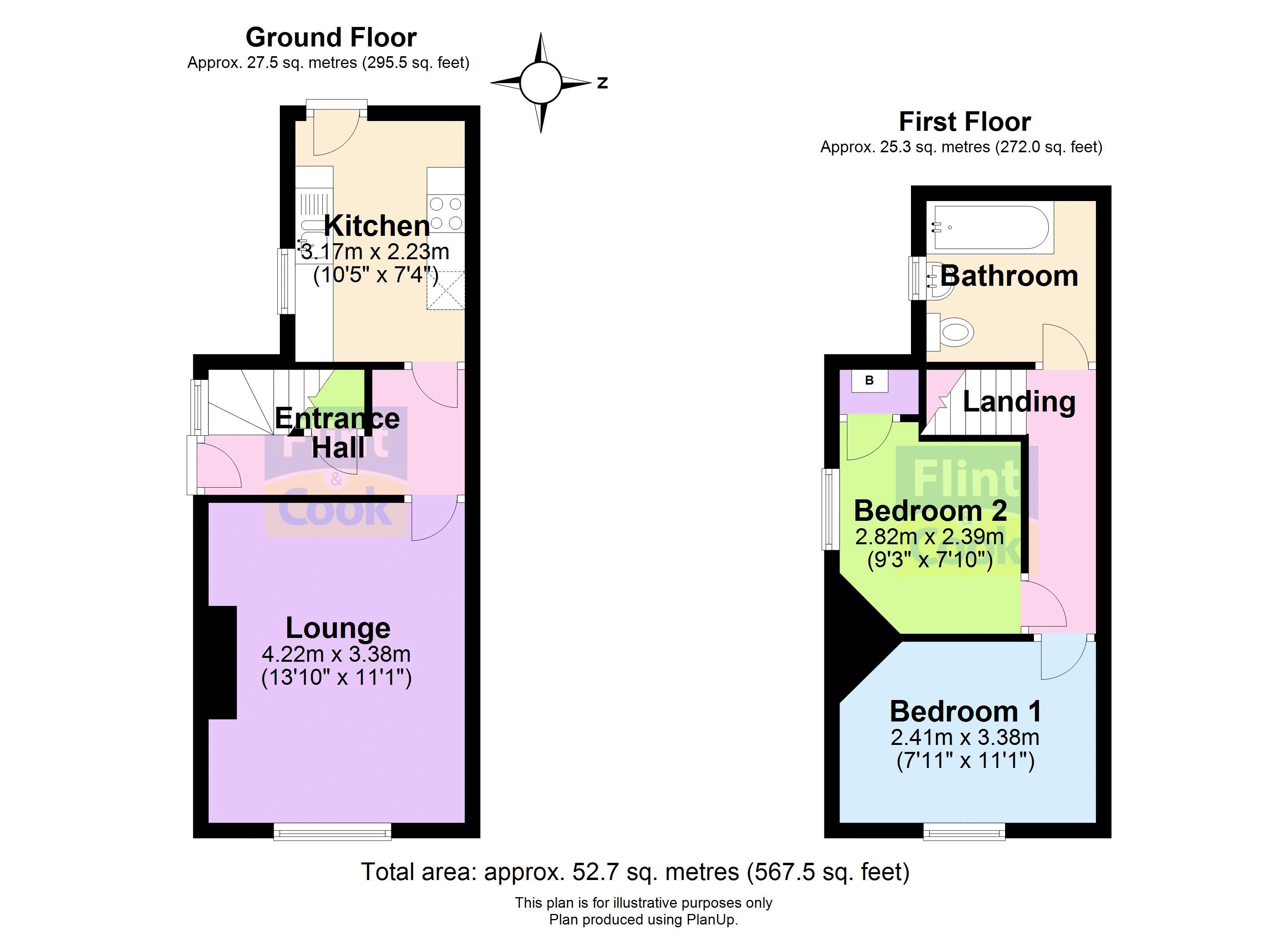 Highmore Street, Hereford HR4, 2 bedroom terraced house to rent