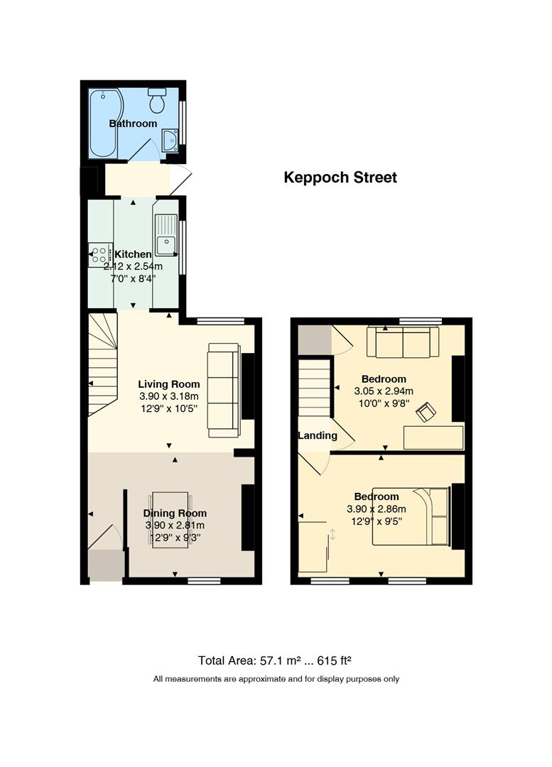 64, Keppoch Street, Cardiff floorplan