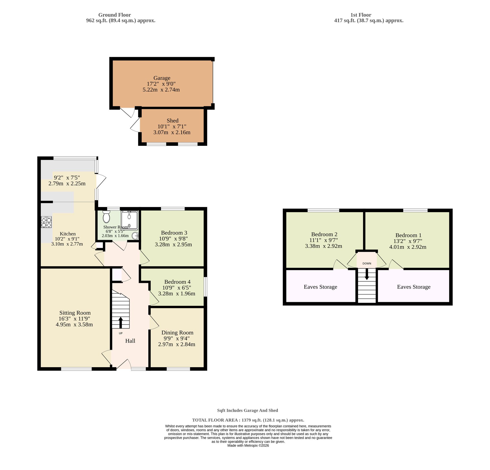 30 Pursehouse Way, Diss floorplan