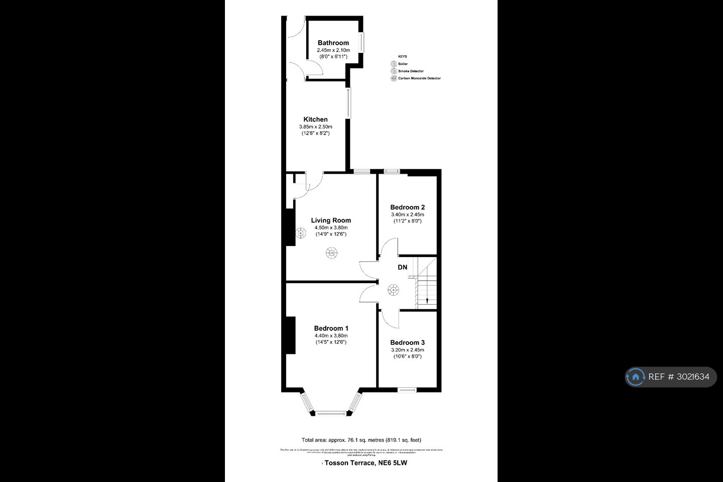 Tosson Terrace, Heaton, Newcastle Upon Tyne floorplan