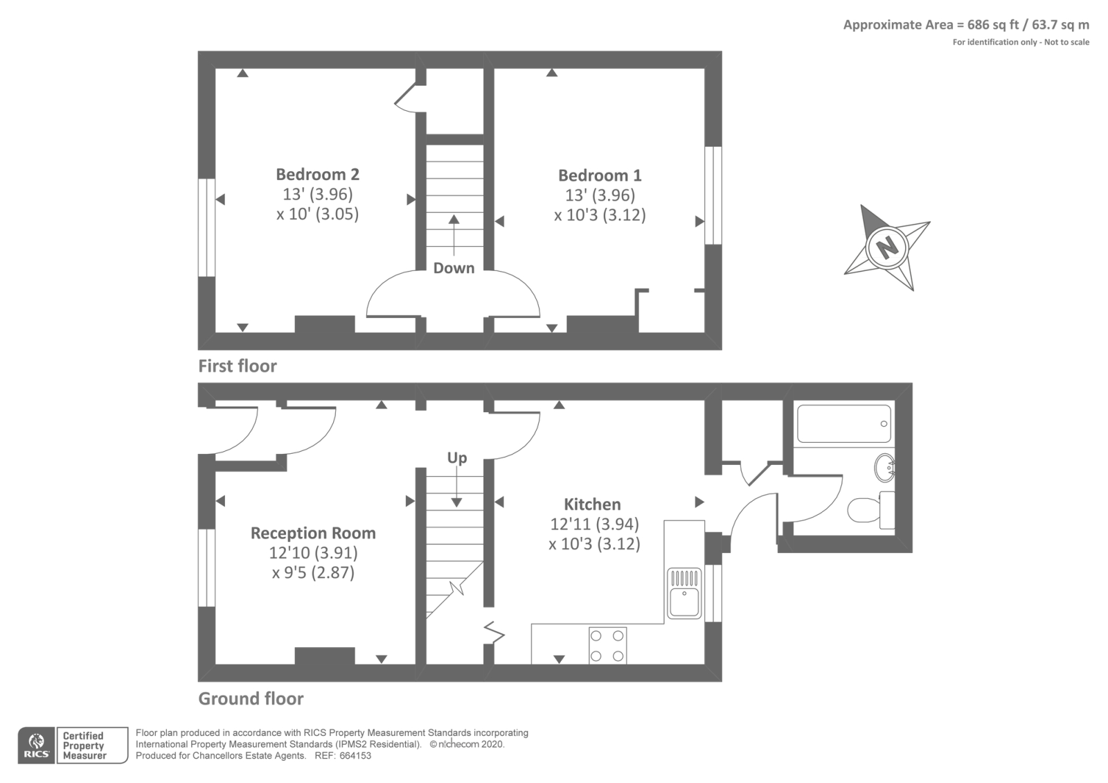 Swindon, Wiltshire SN1, 2 bedroom end terrace house for sale - 56760357 ...