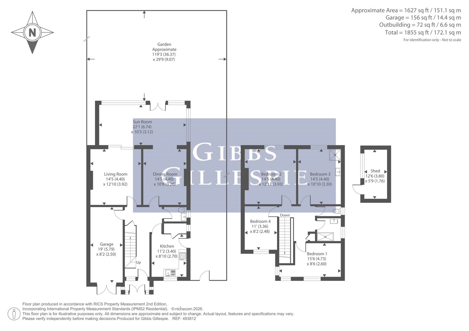 12, Oakington Avenue, Harrow floorplan