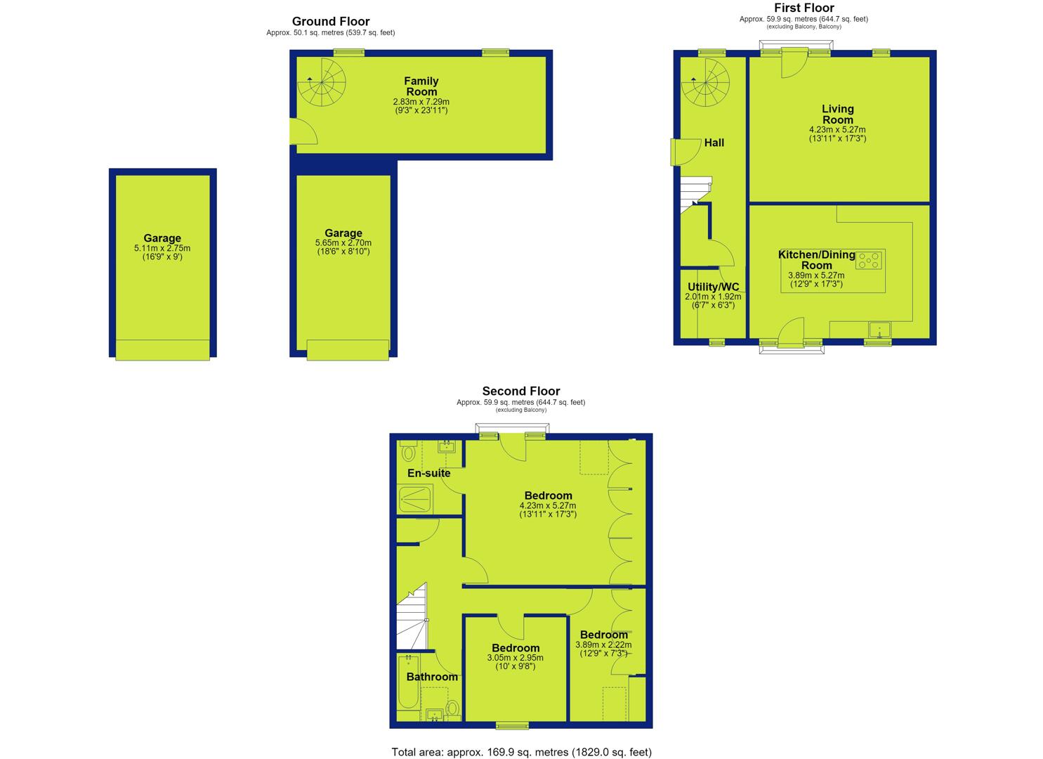 2, Waters Edge, Nottingham floorplan
