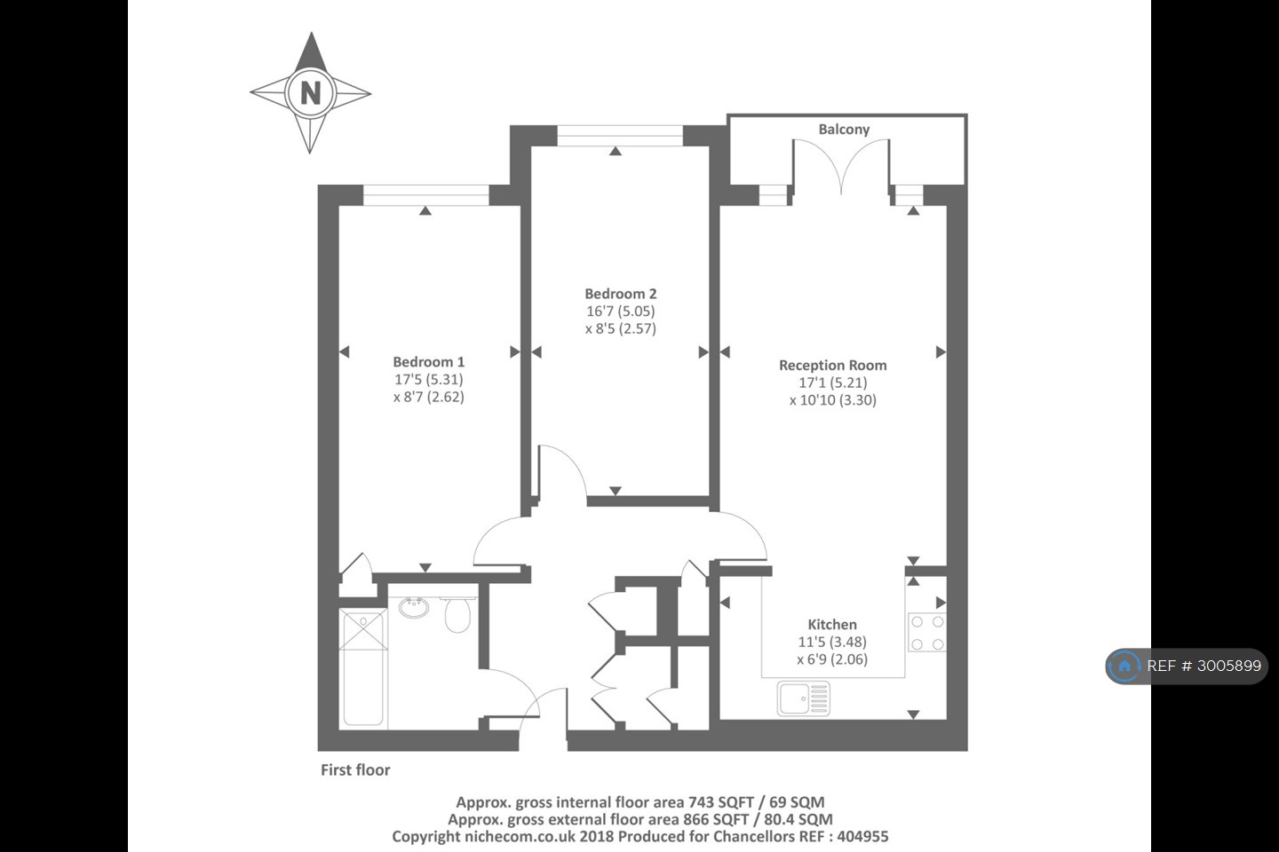 Crossway Point, Norwood Road, Reading floorplan