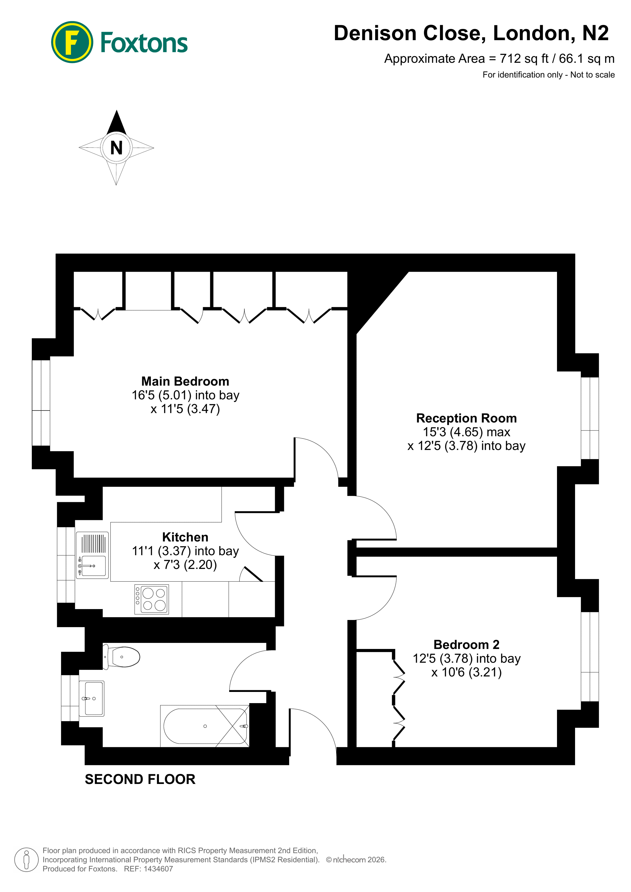 Denison Close, Hampstead Garden Suburb floorplan