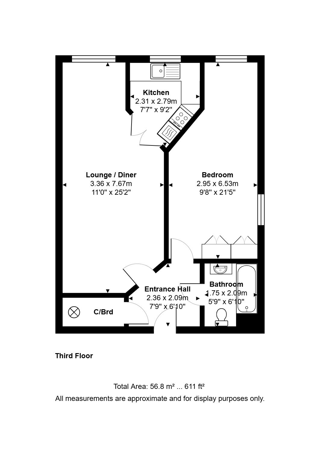 Felbridge Court, High Street, Feltham floorplan