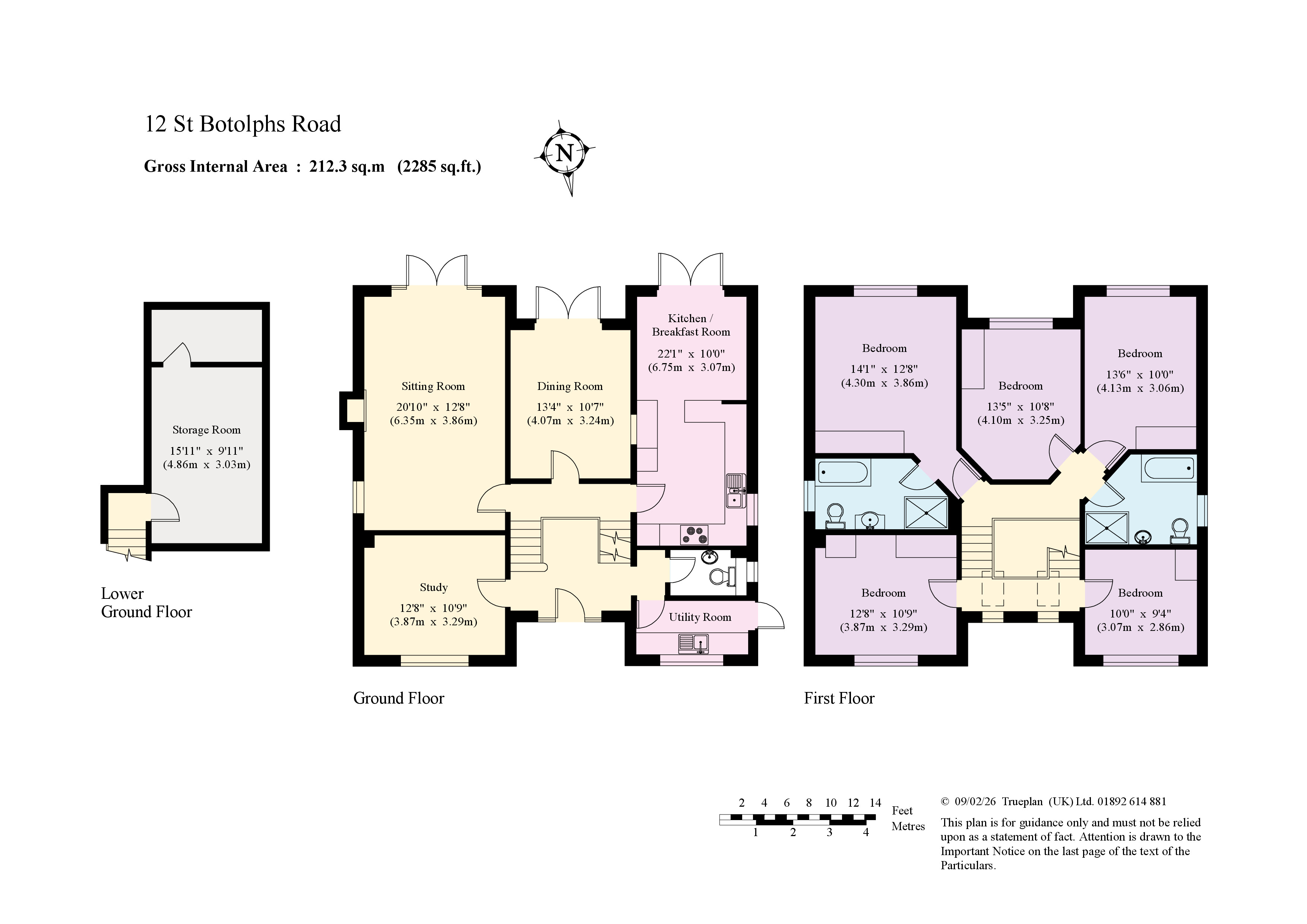 12, St. Botolphs Road, Sevenoaks floorplan