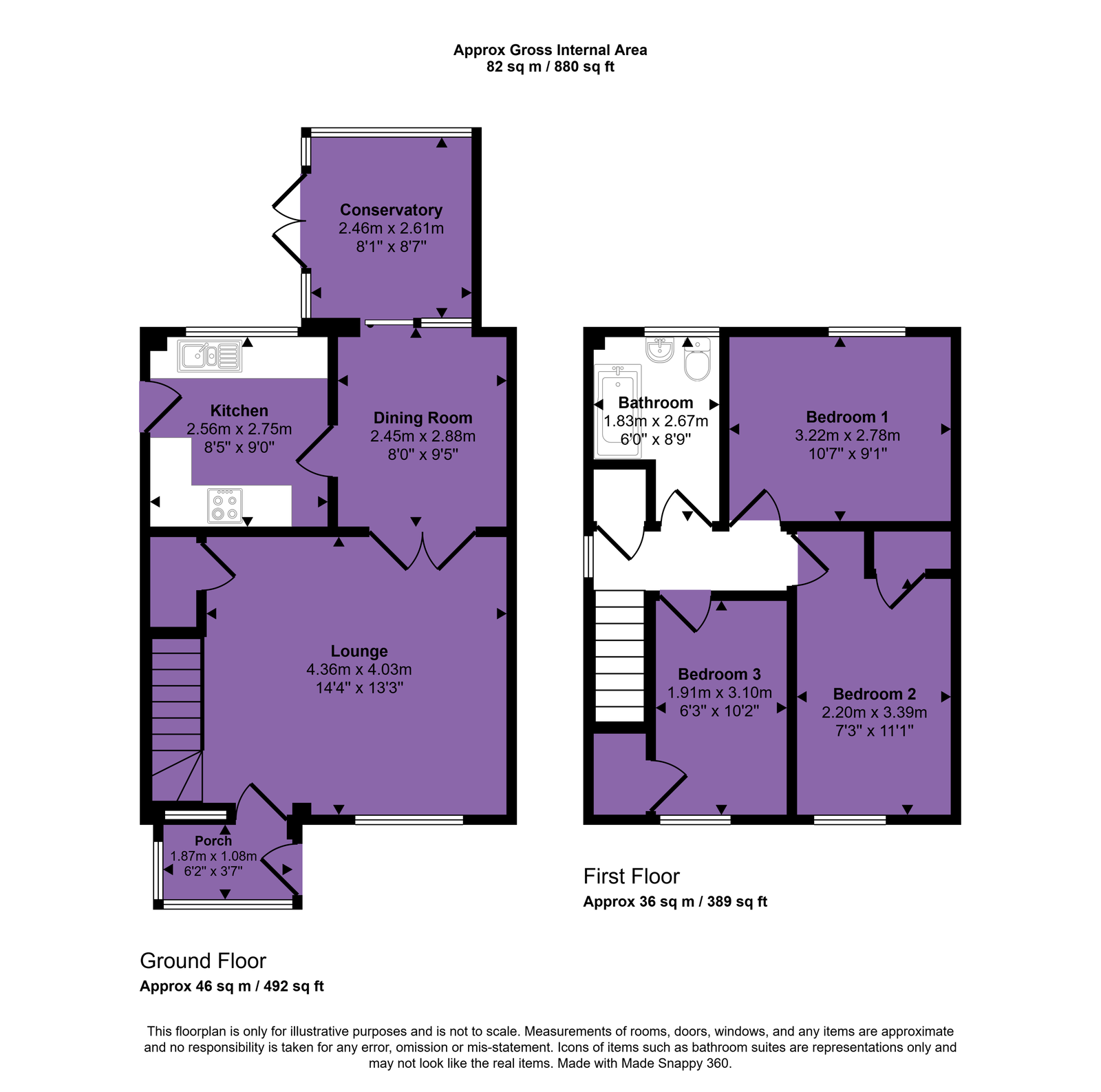 11, Simpson Gardens, Dumfries floorplan