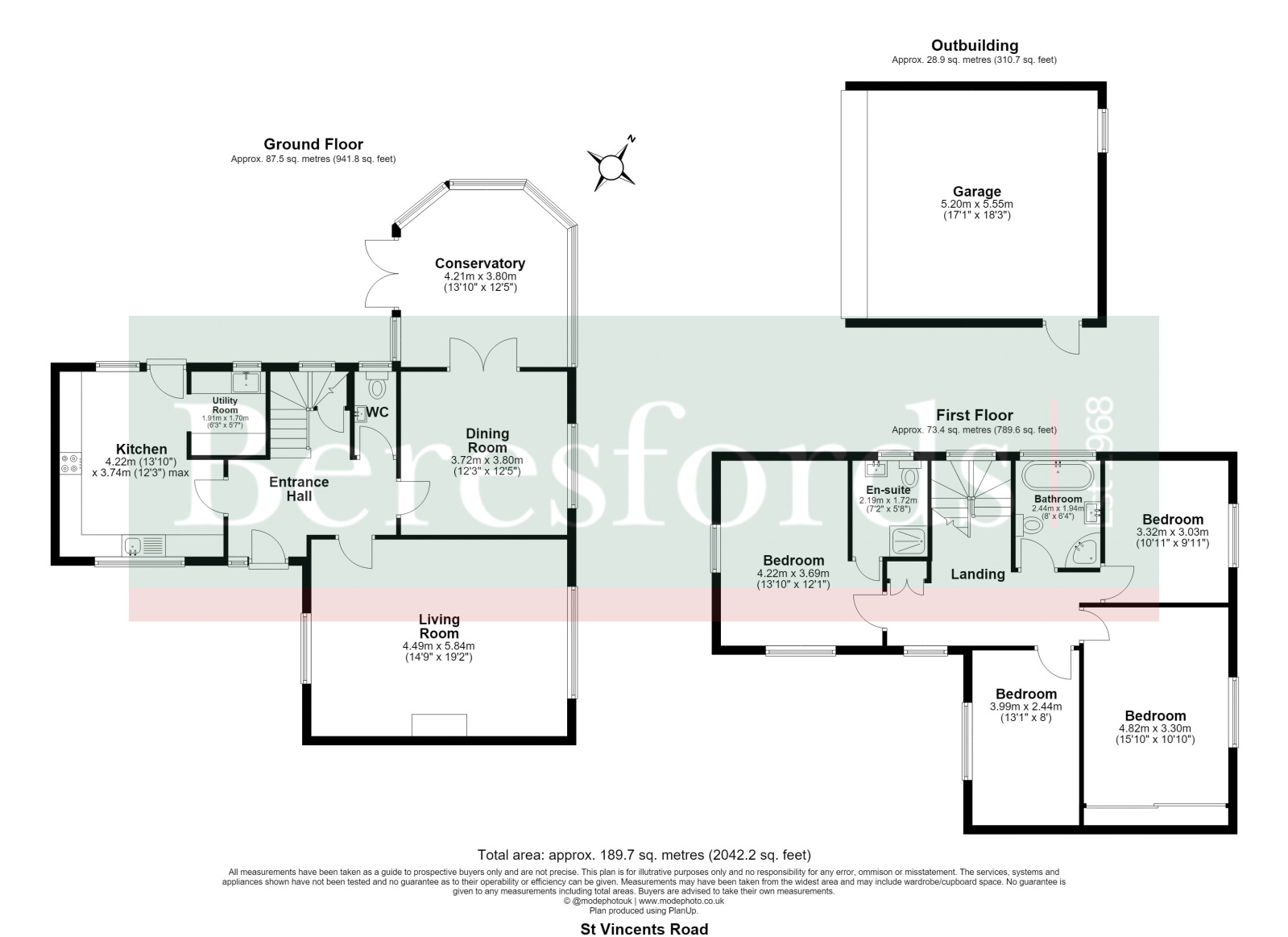 36, St. Vincents Road, Essex floorplan