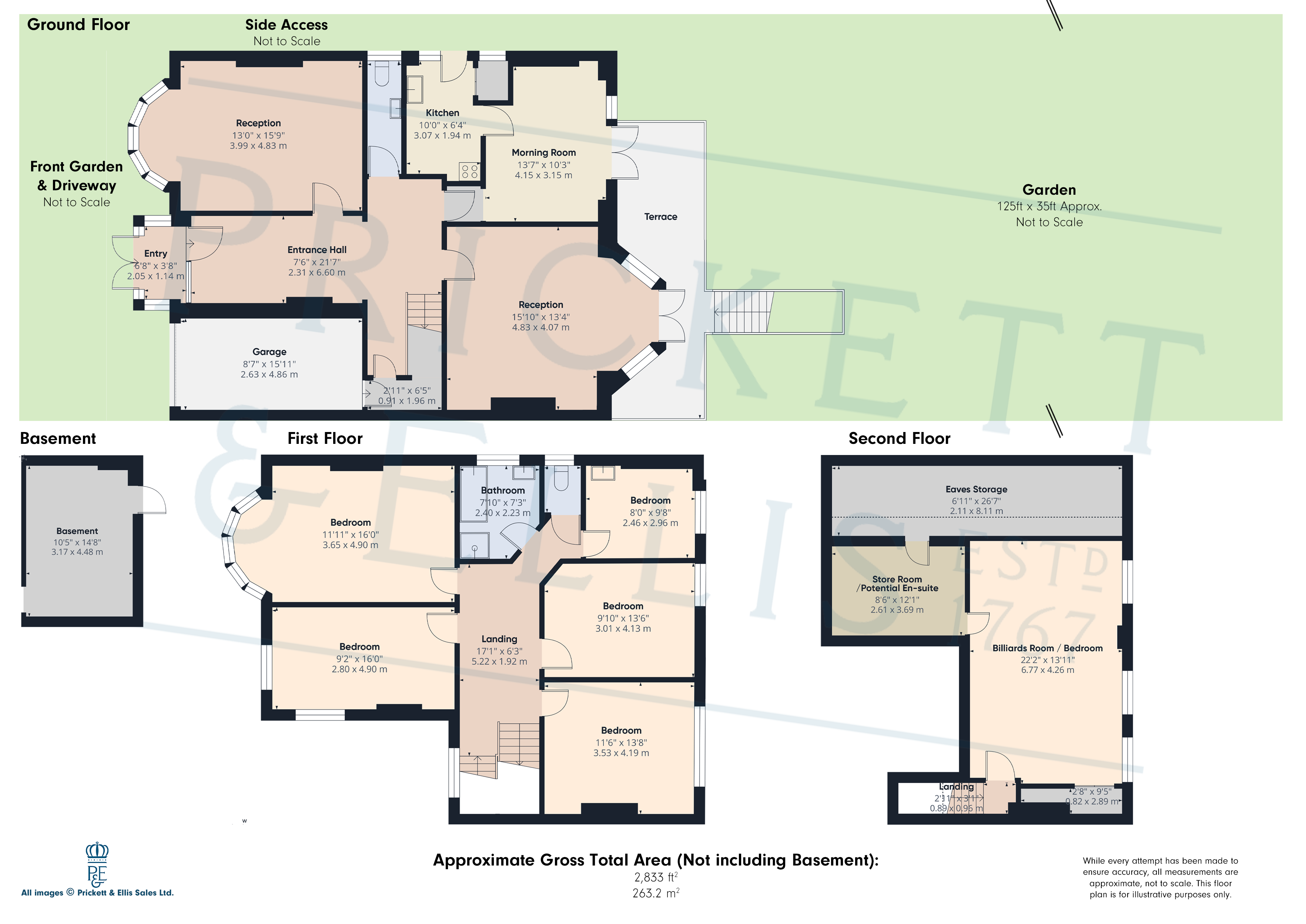 31, Woodside Avenue, Highgate, London floorplan