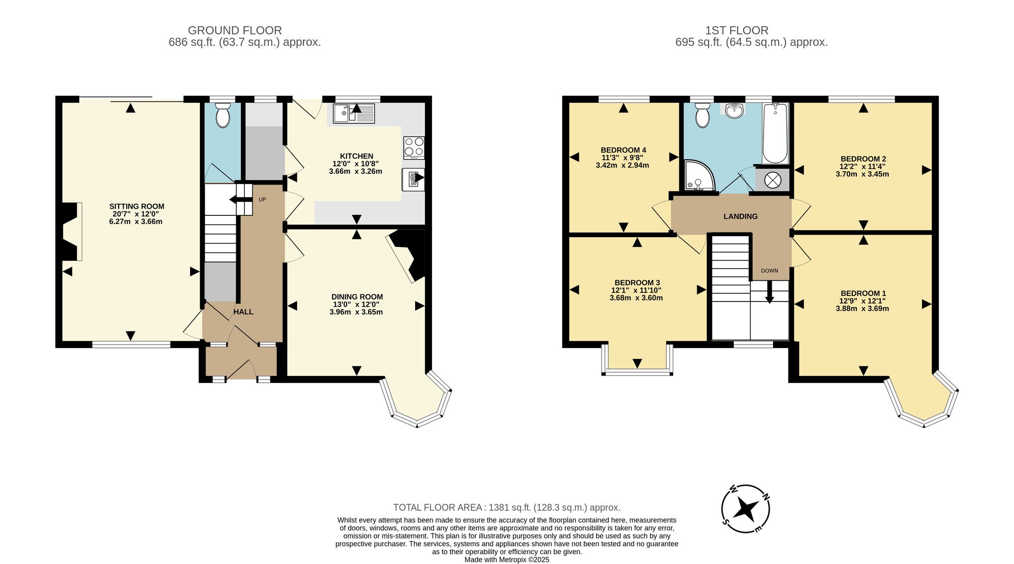 333 Babbacombe Road, Torquay floorplan