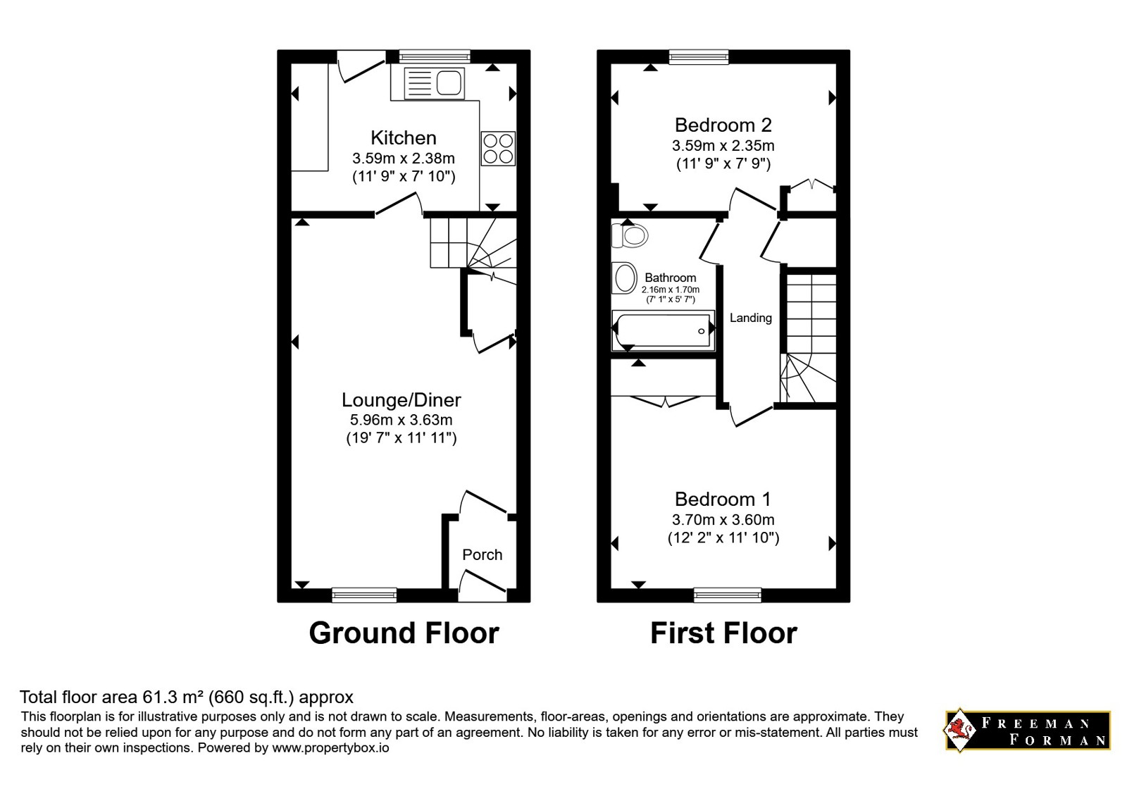 3, Reeves Terrace, Wadhurst floorplan