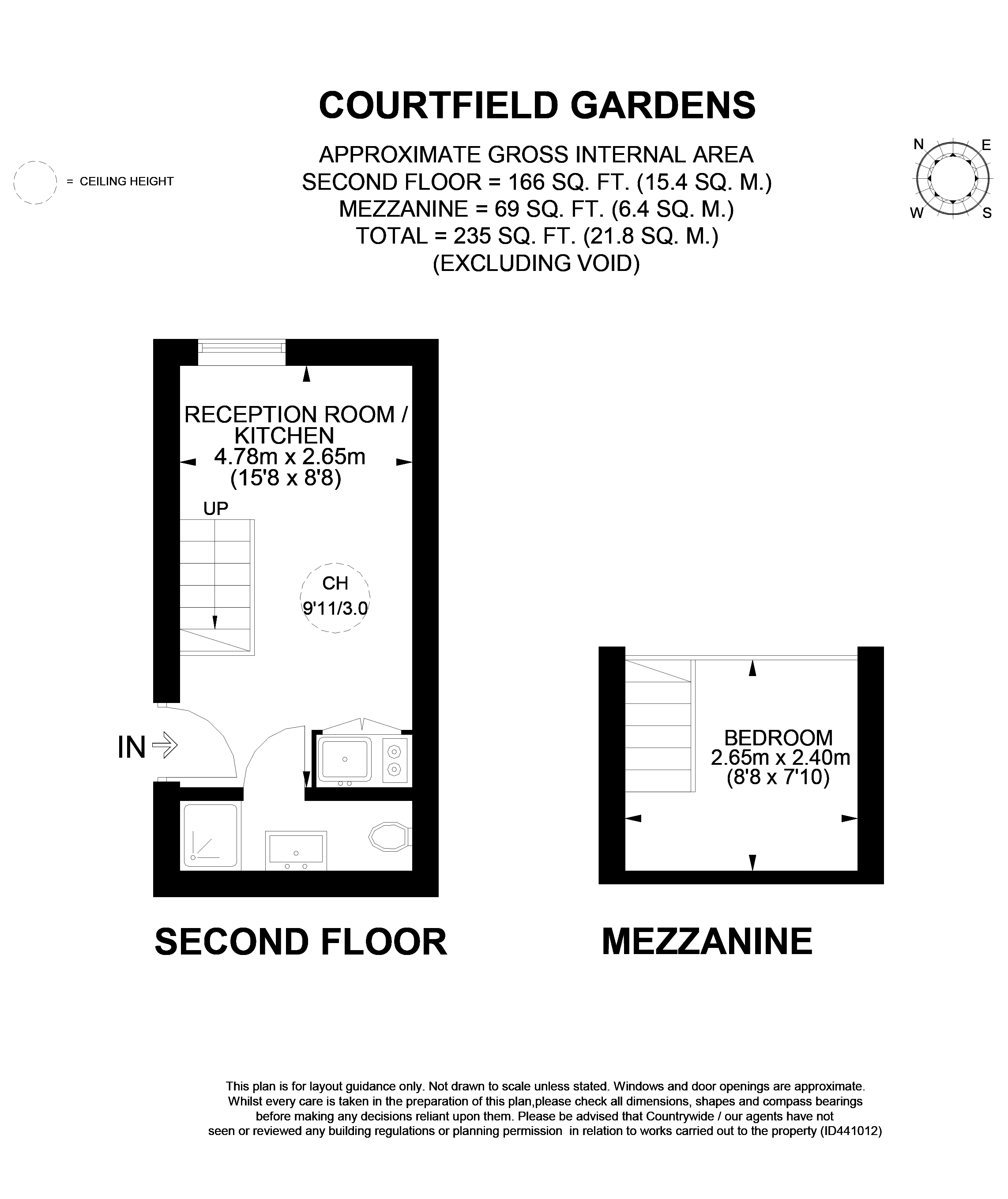 0 Bedrooms Studio to rent in Courtfield Gardens, South Kensington SW5