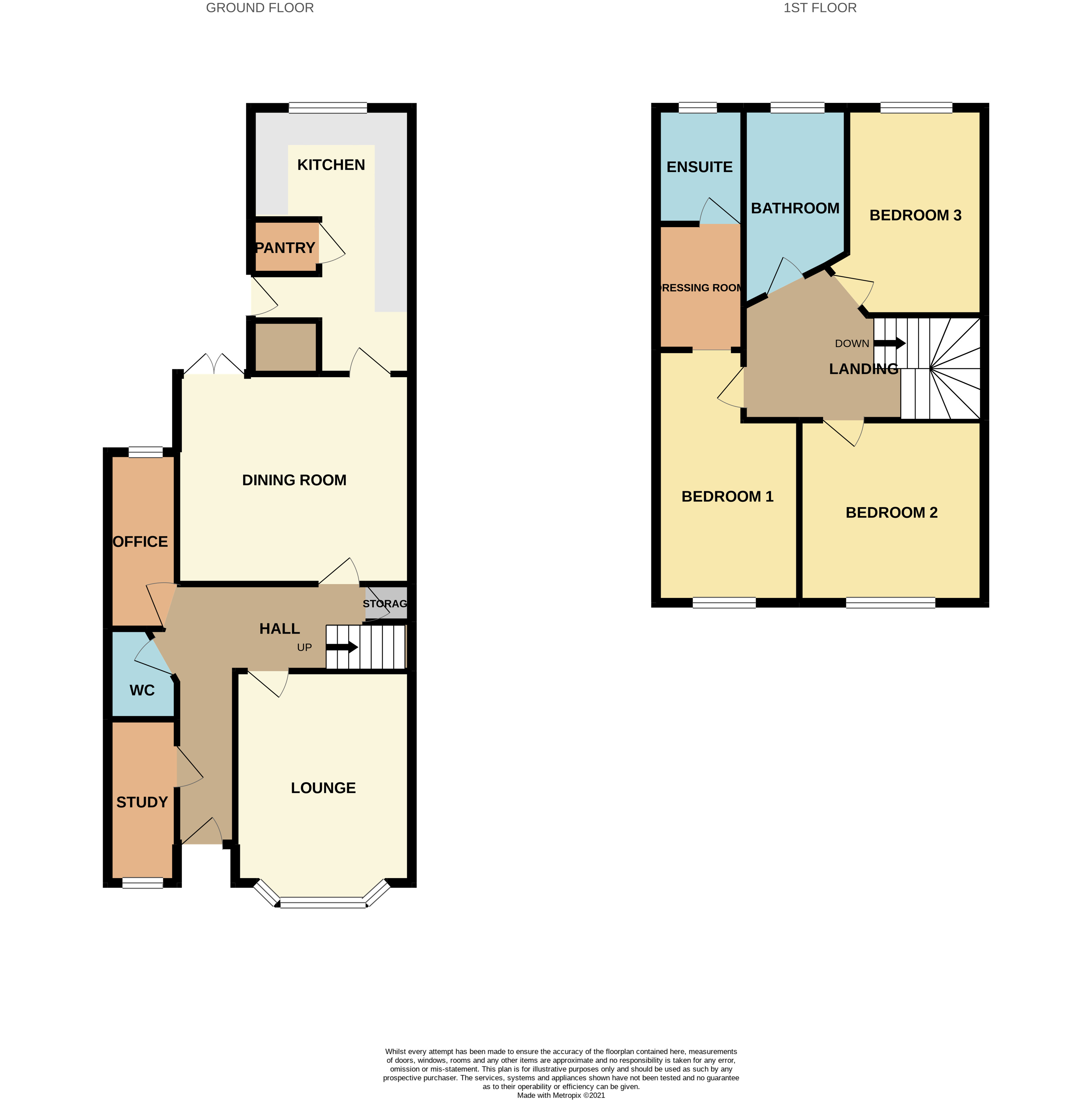 3 bed detached house for sale in Wigginton Road, Tamworth