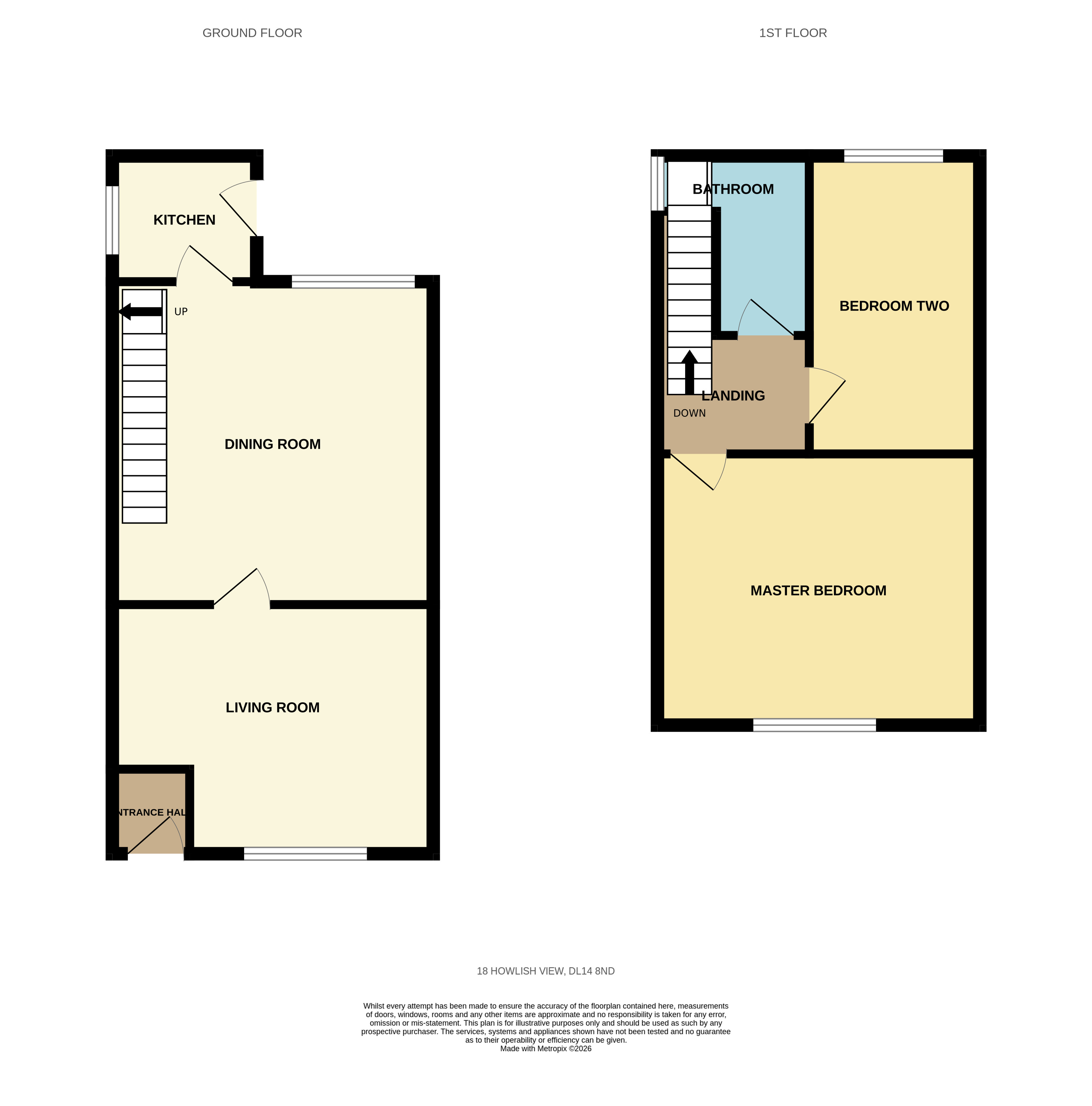 Howlish View, Bishop Auckland floorplan