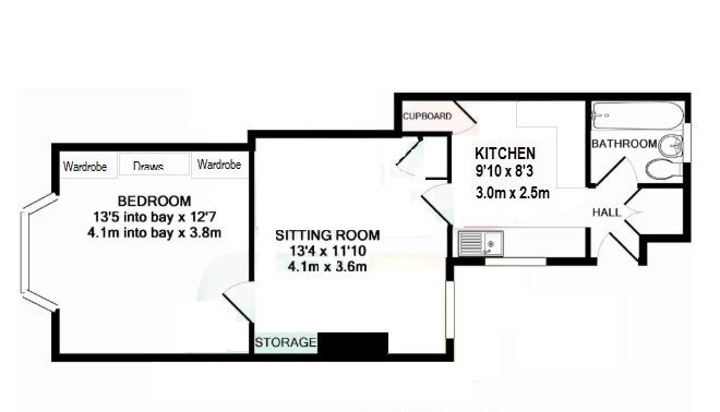 1 Bedrooms Flat to rent in Gower Road, Haywards Heath RH16