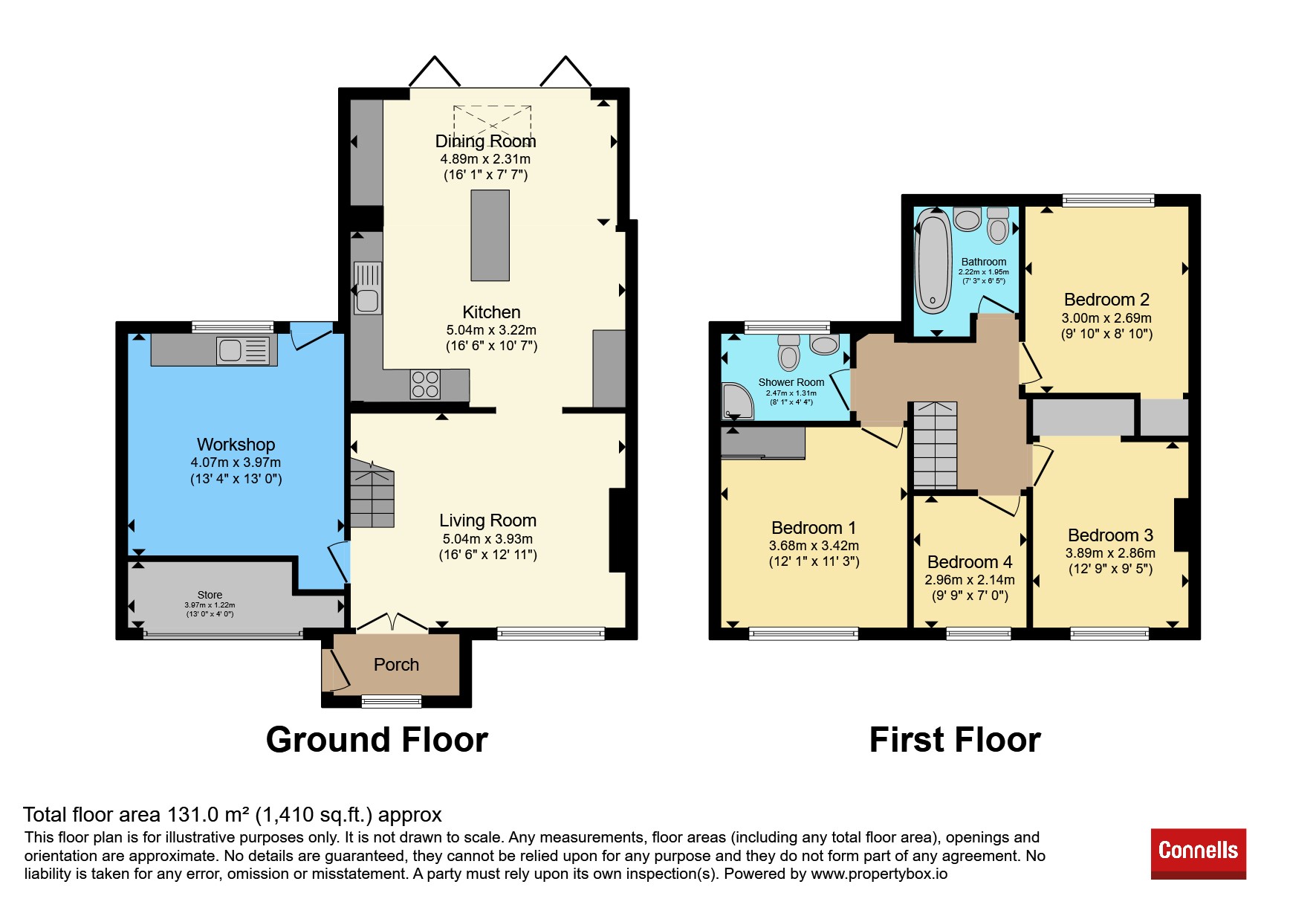 96, Court Farm Road, Bristol floorplan