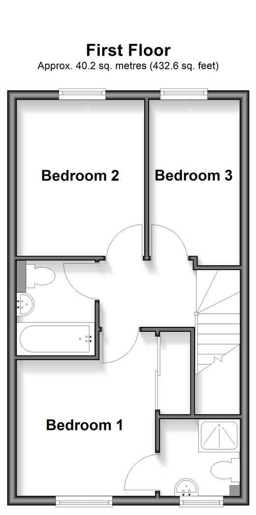 Coleman Way Langley, Maidstone floorplan