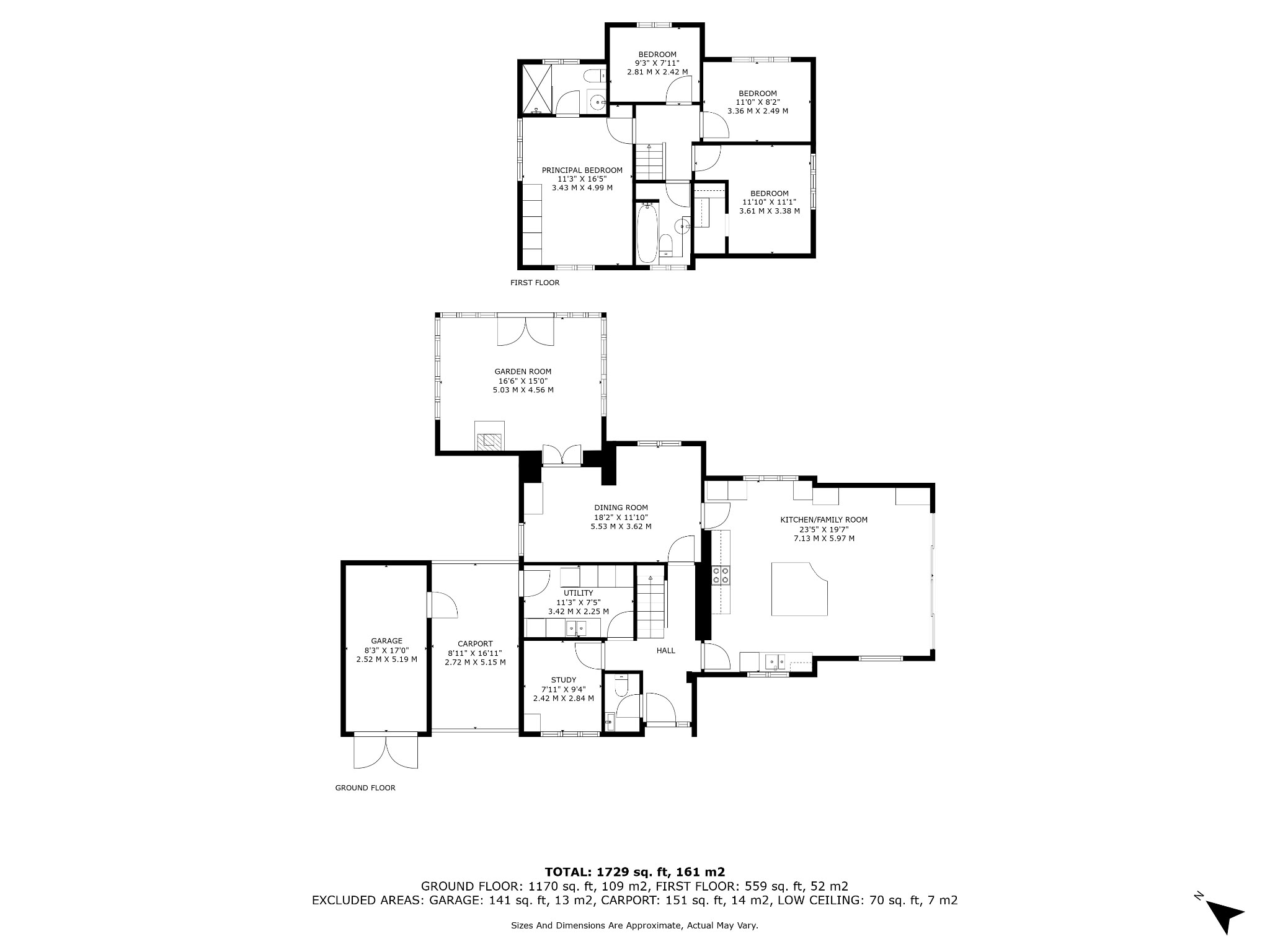 Cherry Orchard,, Wyck Rissington, Gloucestershire floorplan