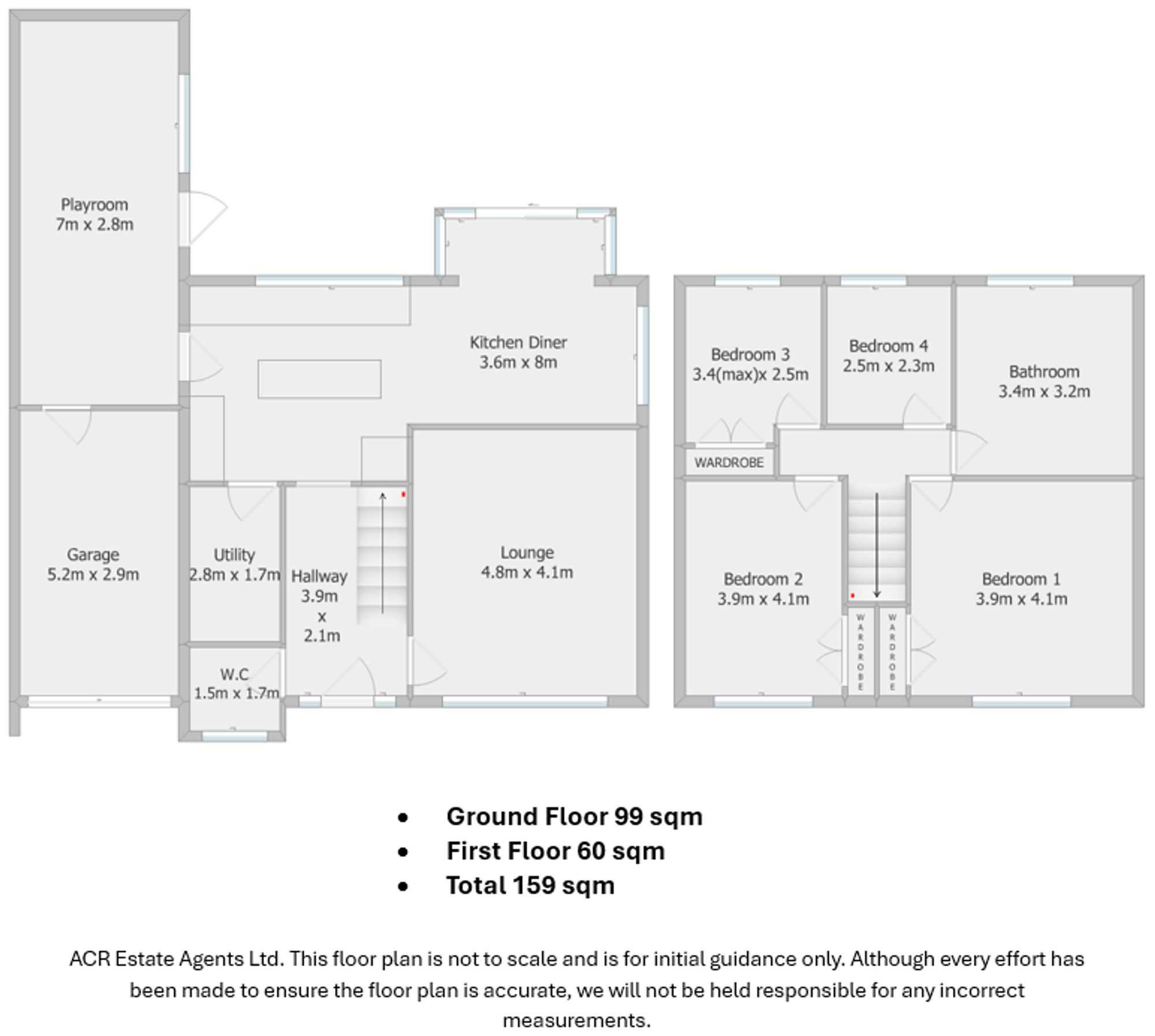 121 Howden Close, Doncaster floorplan