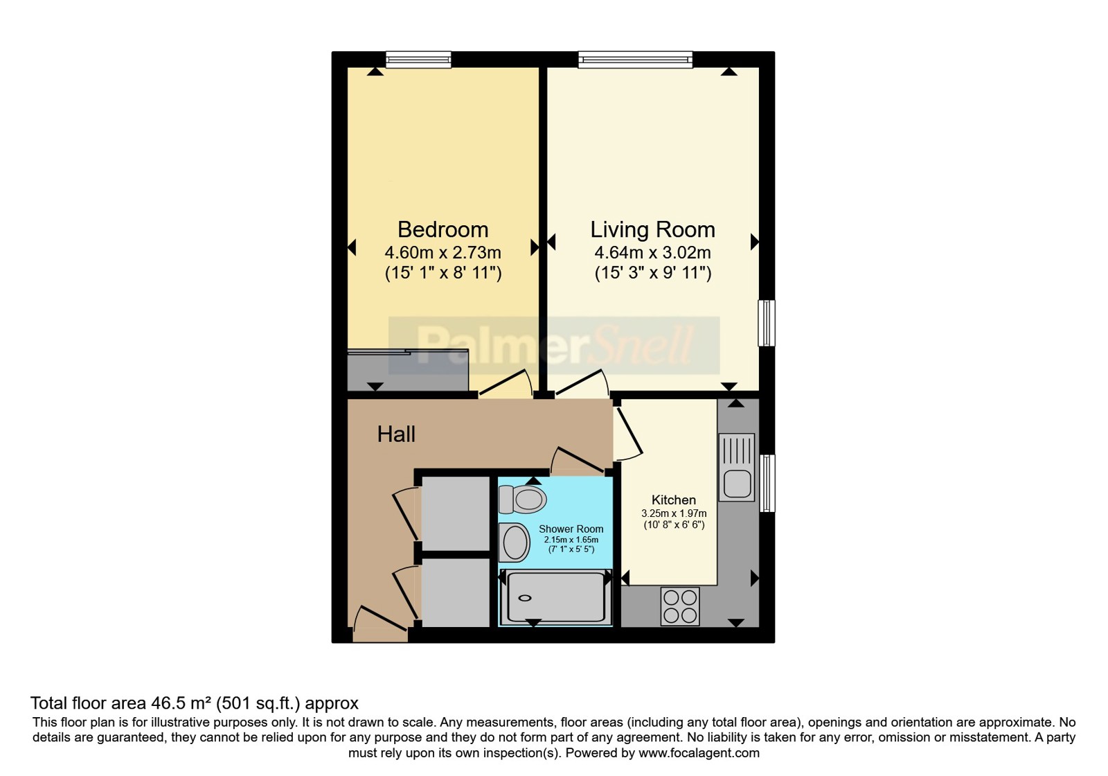 Flat 16, Grosvenor Court, 6, Suffolk Road, Dorset floorplan