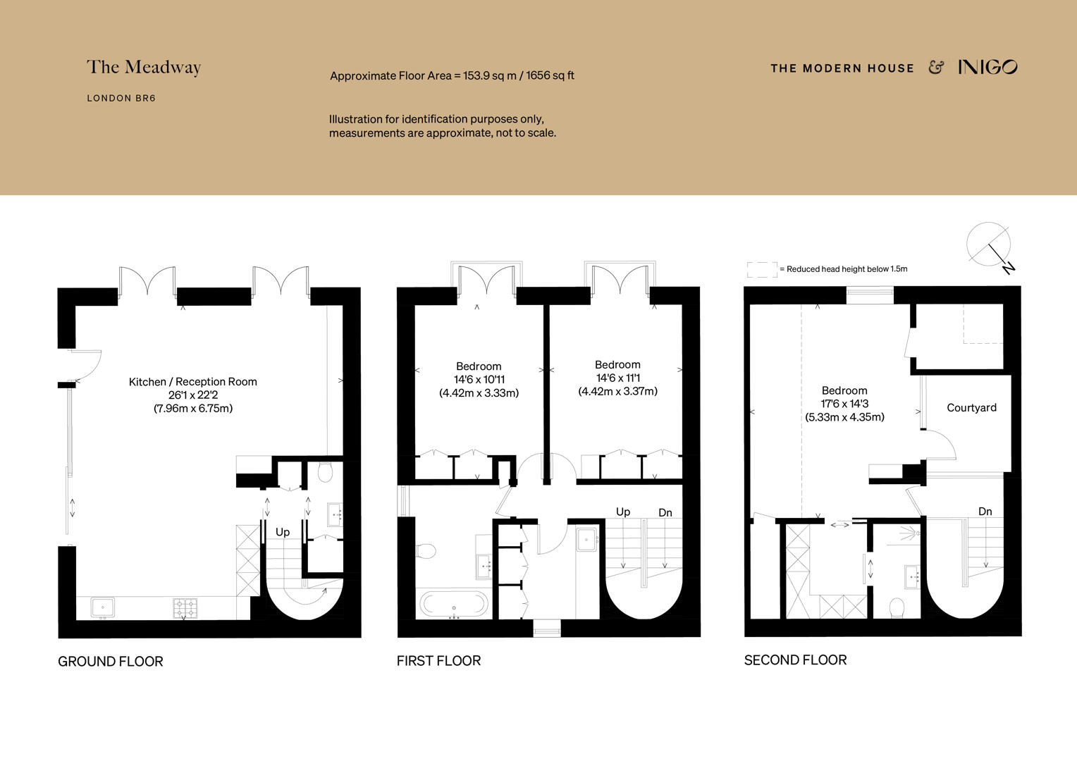 The Meadway, Orpington floorplan