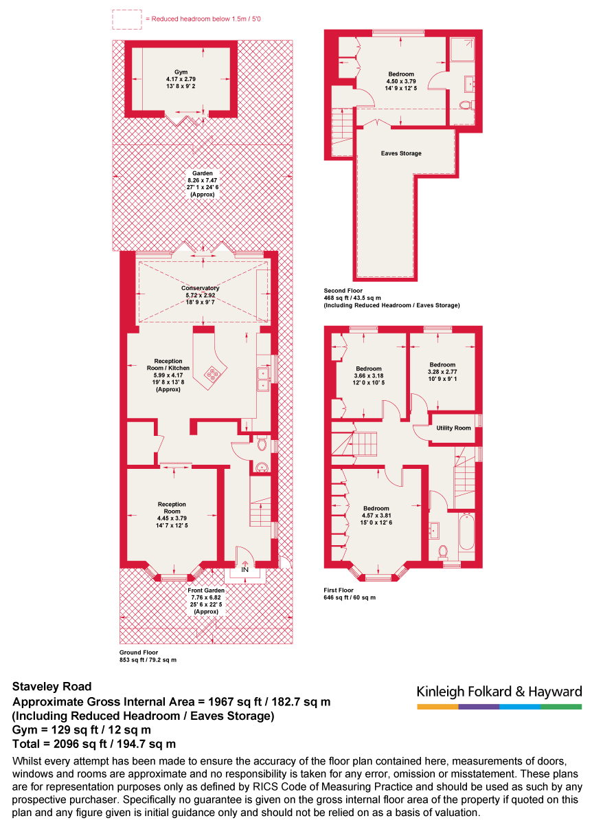 31, Staveley Road, London floorplan