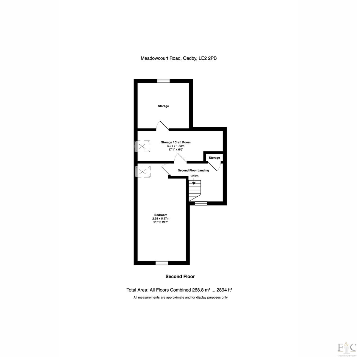 00, Meadowcourt Road, Leicester floorplan
