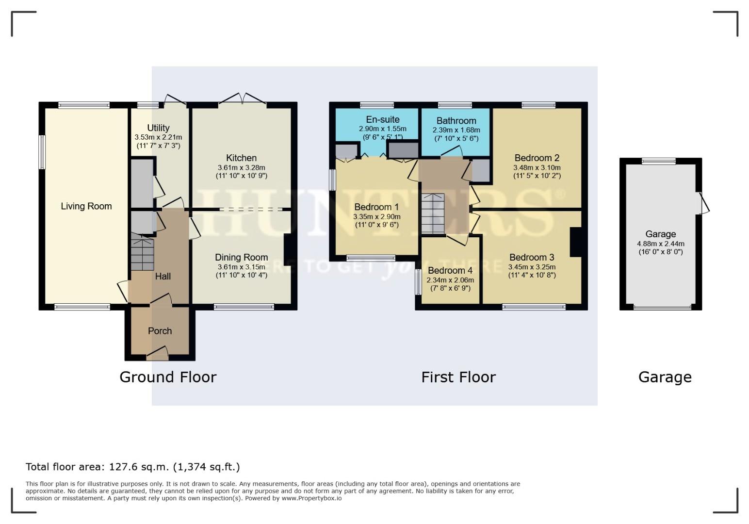 25, Longfellow Road, Sedgley floorplan