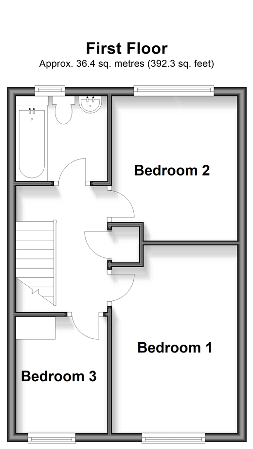 Binney Court, Crawley floorplan