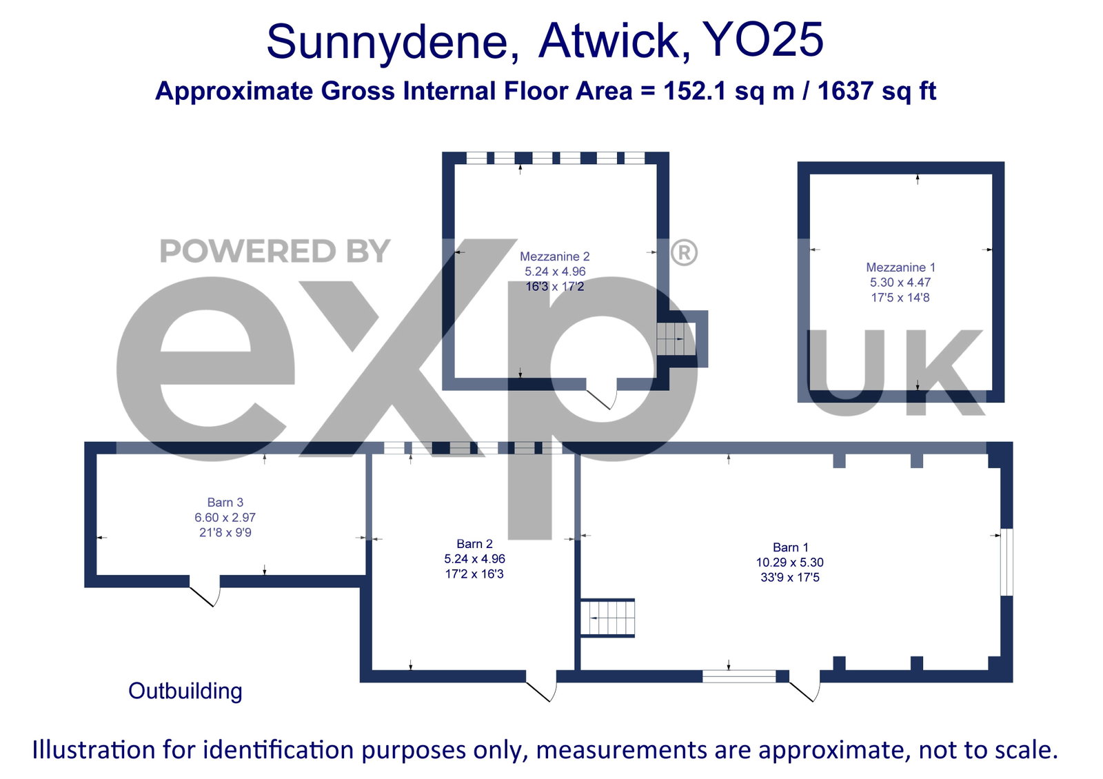 Sunnydene, Church Lane, Driffield floorplan
