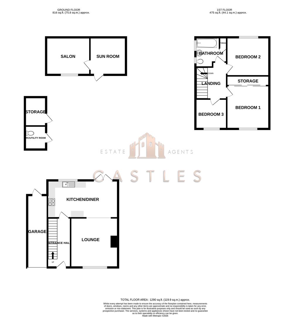 324, Allaway Avenue, Portsmouth floorplan