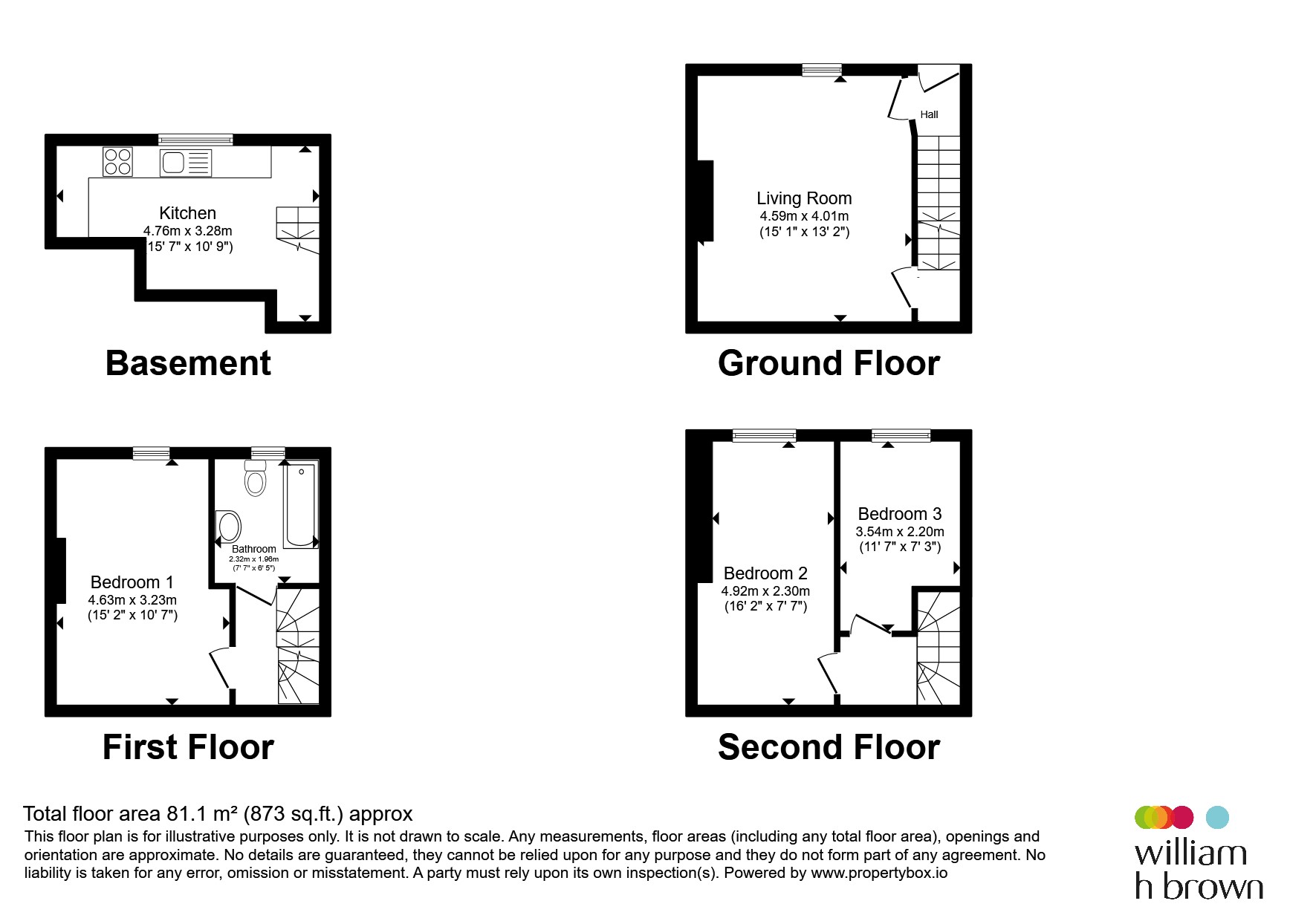 27, Concrete Street, Halifax floorplan