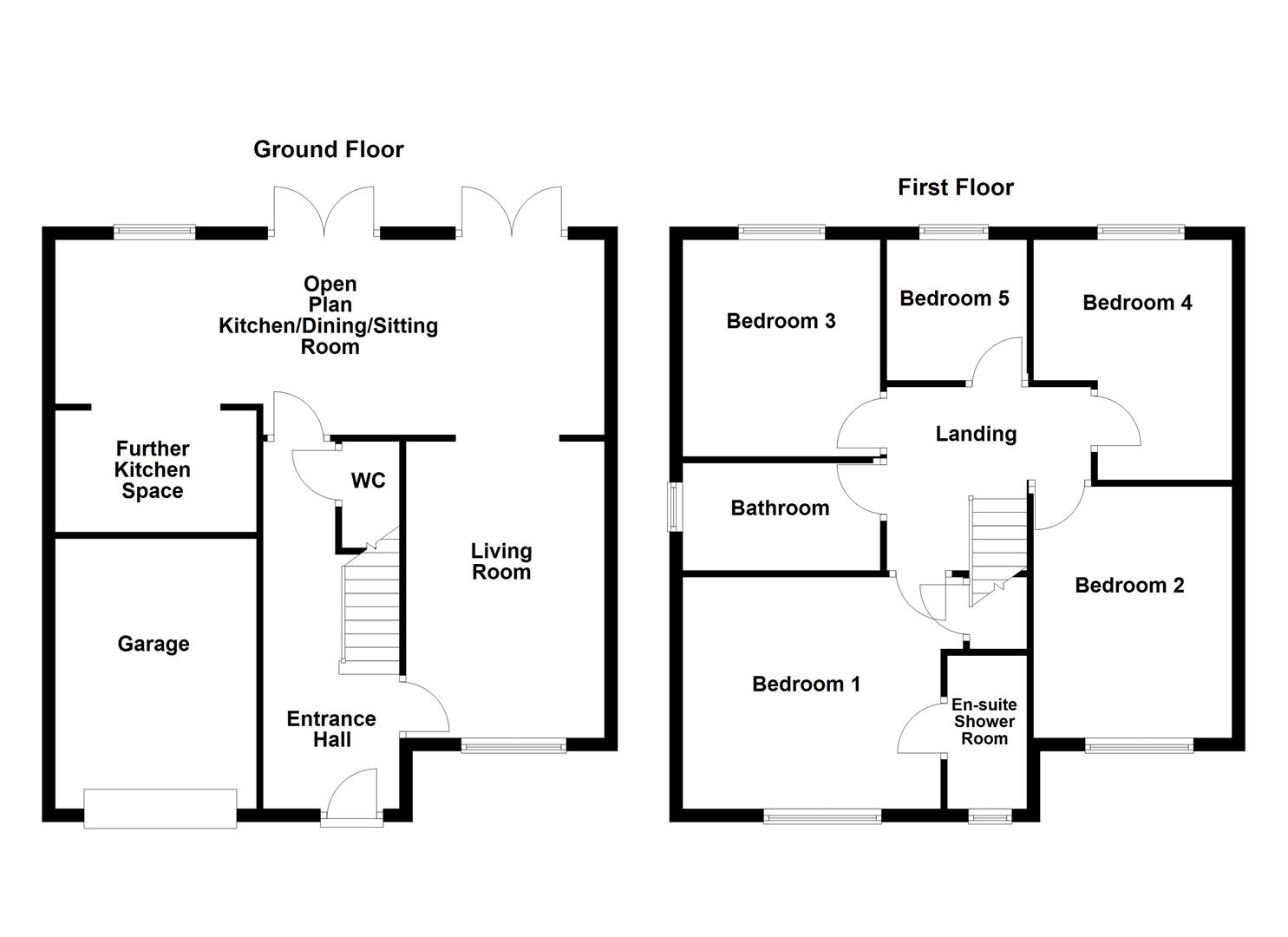 7, Lawefield Way, Wakefield floorplan