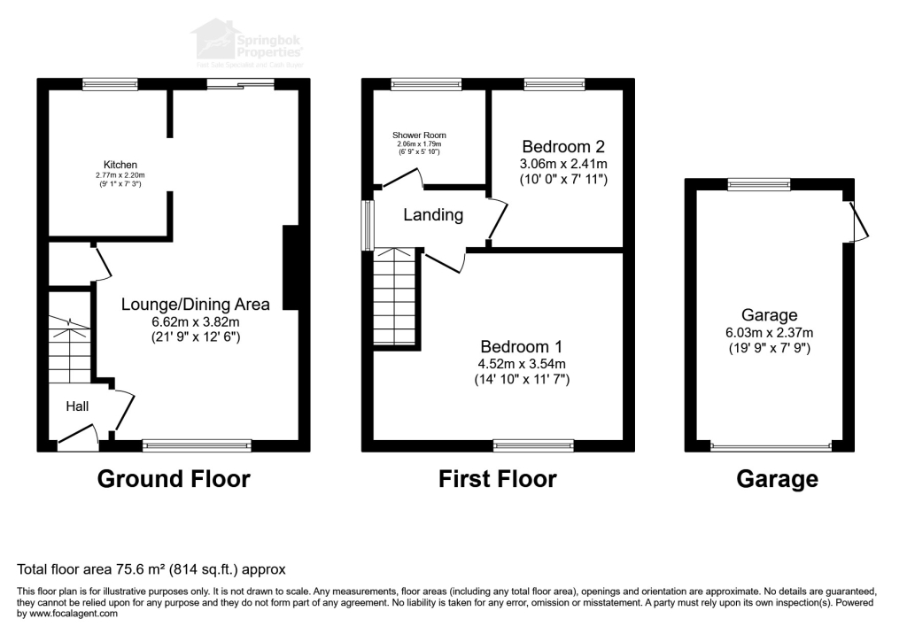 9, Ribchester Drive, Bury floorplan